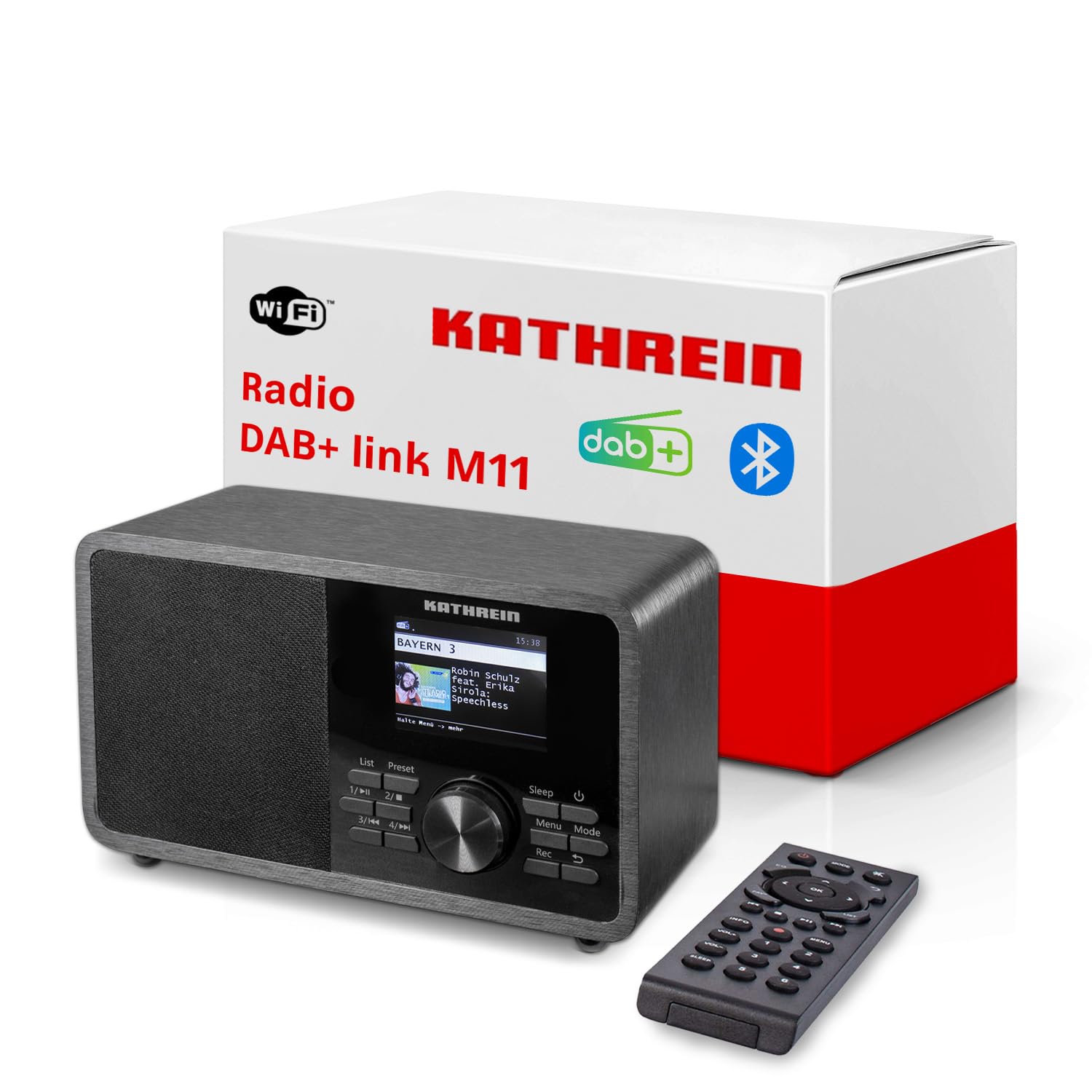 Kathrein DAB+ Link M11 I Radio Digitale con EWF, Nera