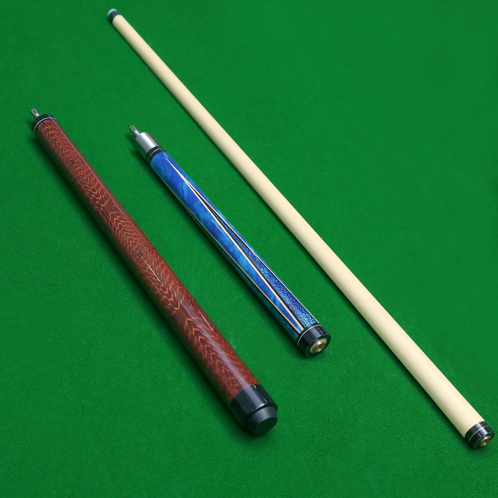 ASMPCUE Stecca da Biliardo 58 Pollici Hardwood 13mm