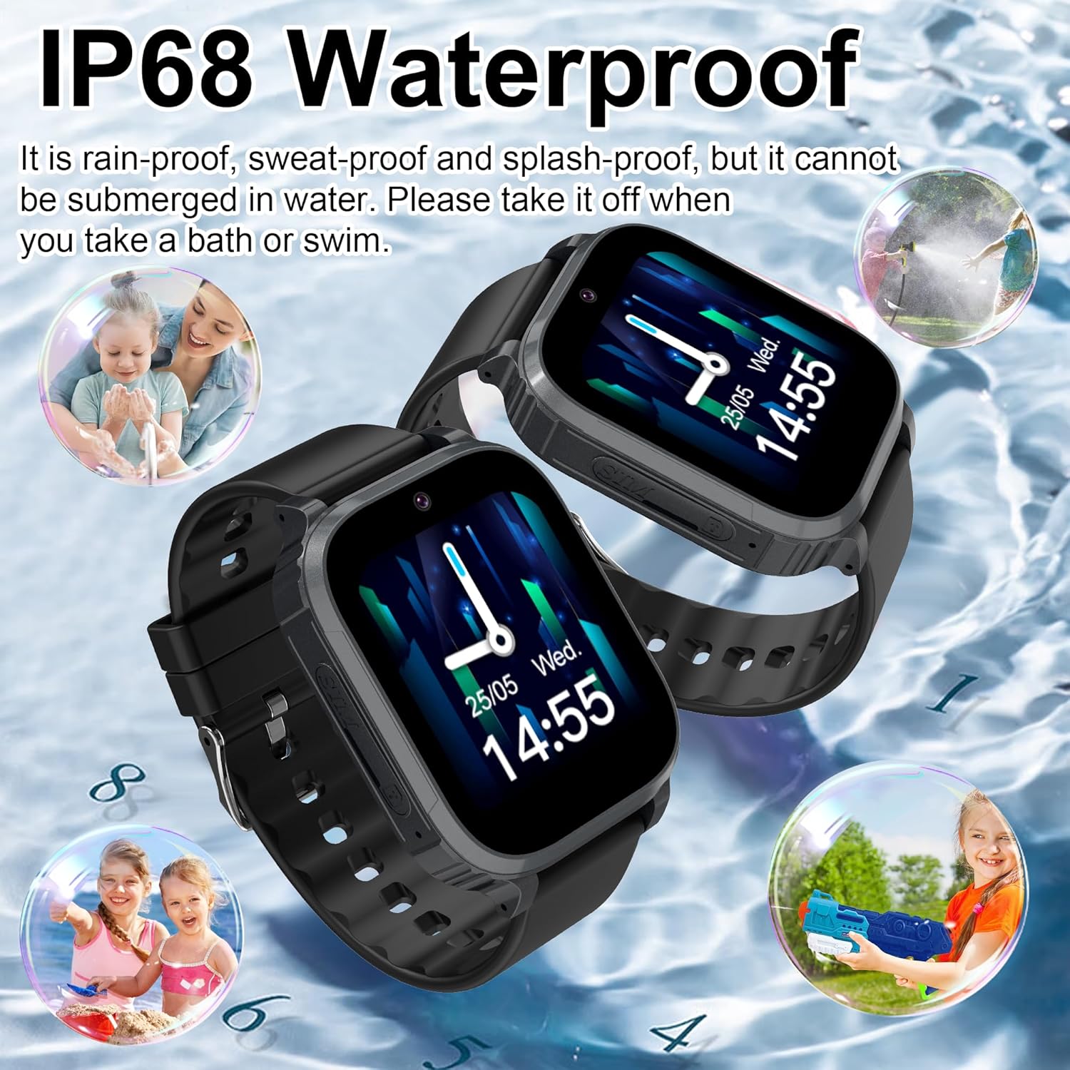 Smartwatch 4G Bambini con GPS e Telefono - immagine 5