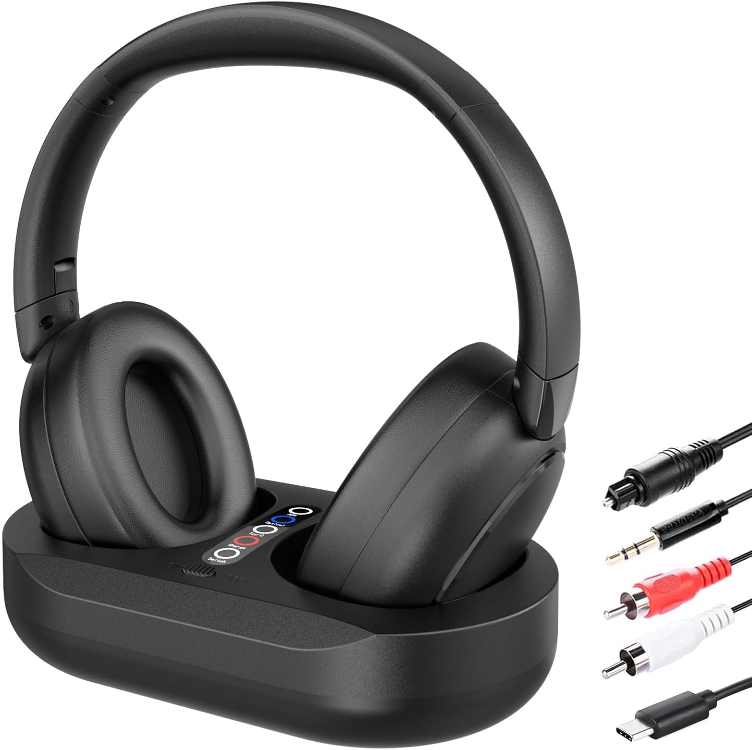 Eppfun Cuffie Bluetooth per TV con Trasmettitore Dock - immagine 1