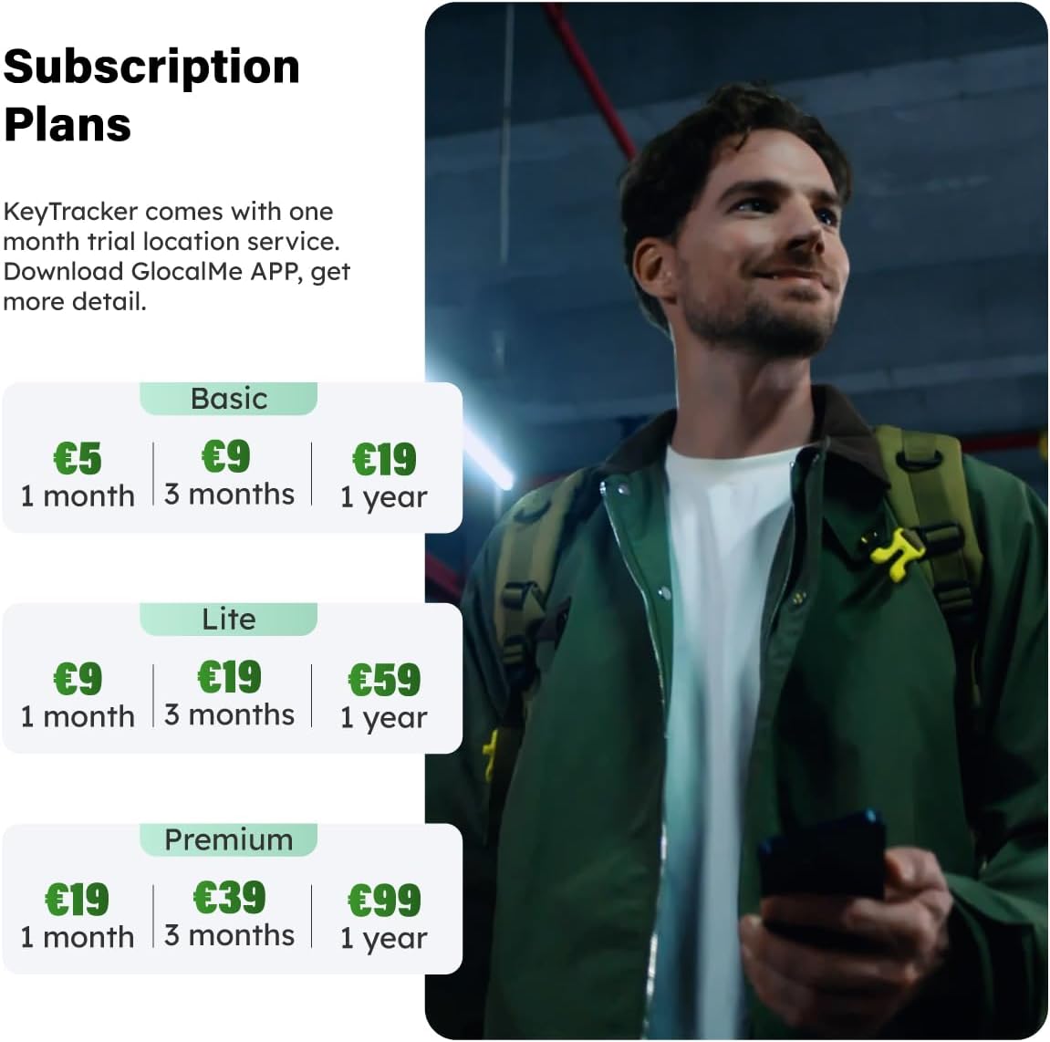 Glocalme KeyTracker - GPS Tracker 4G LTE Globale - immagine 8