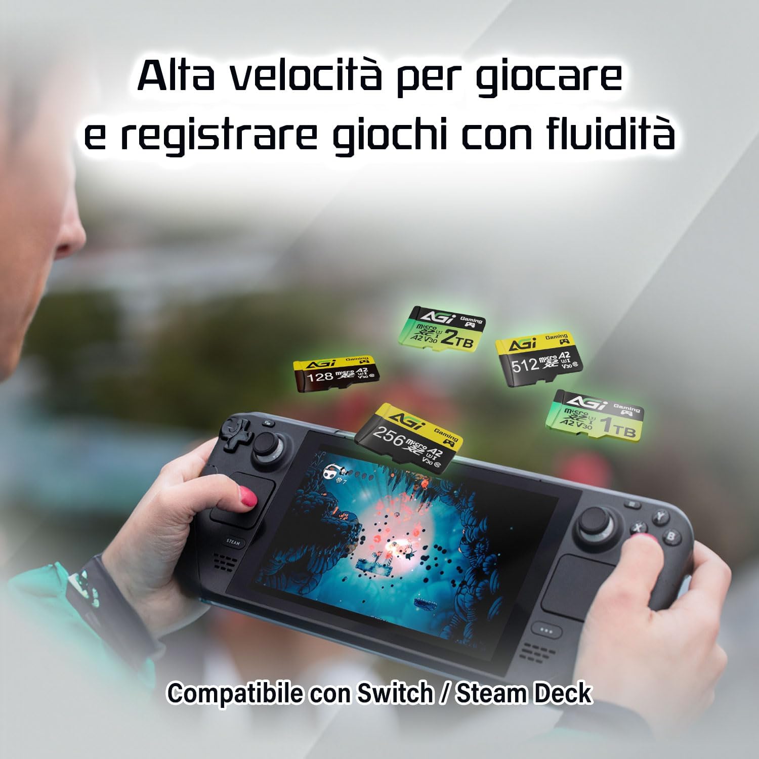 Agi TF138 2TB Scheda Micro SD con Adattatore - immagine 4