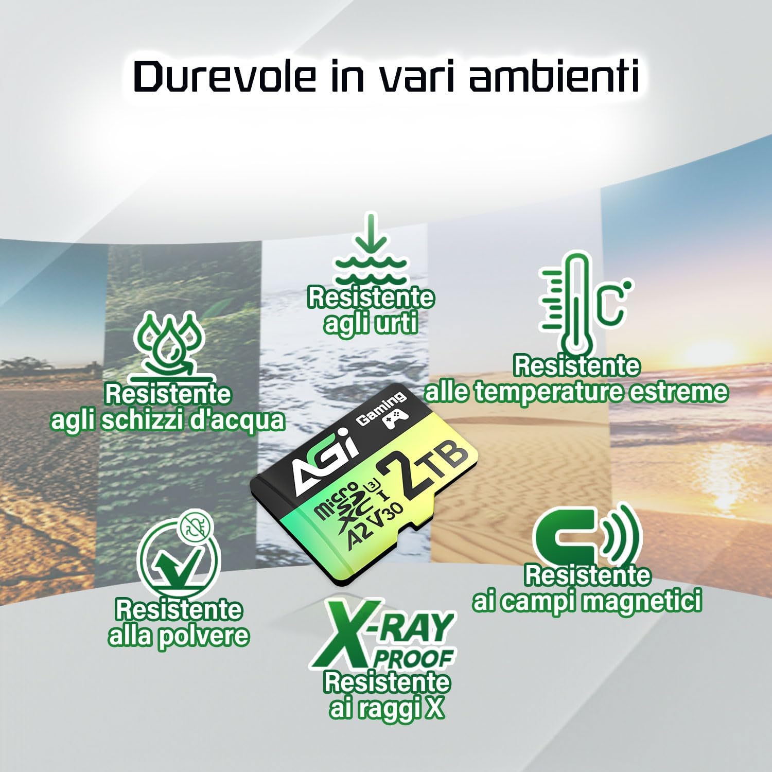 Agi TF138 2TB Scheda Micro SD con Adattatore - immagine 9