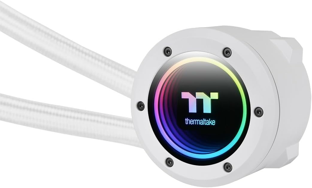 Thermaltake TH120 V2 ARGB Sync CPU Liquid Cooler Snow Edition - immagine 3