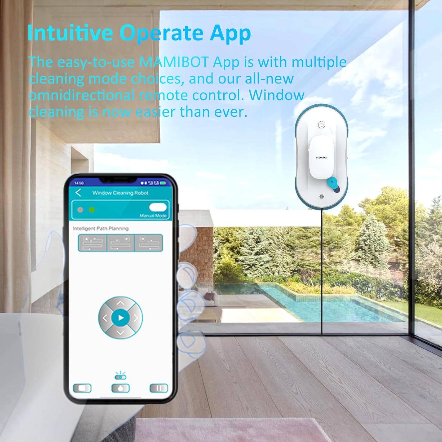 Mamibot W110-P Robot Lavavetri (Bianco) - immagine 5