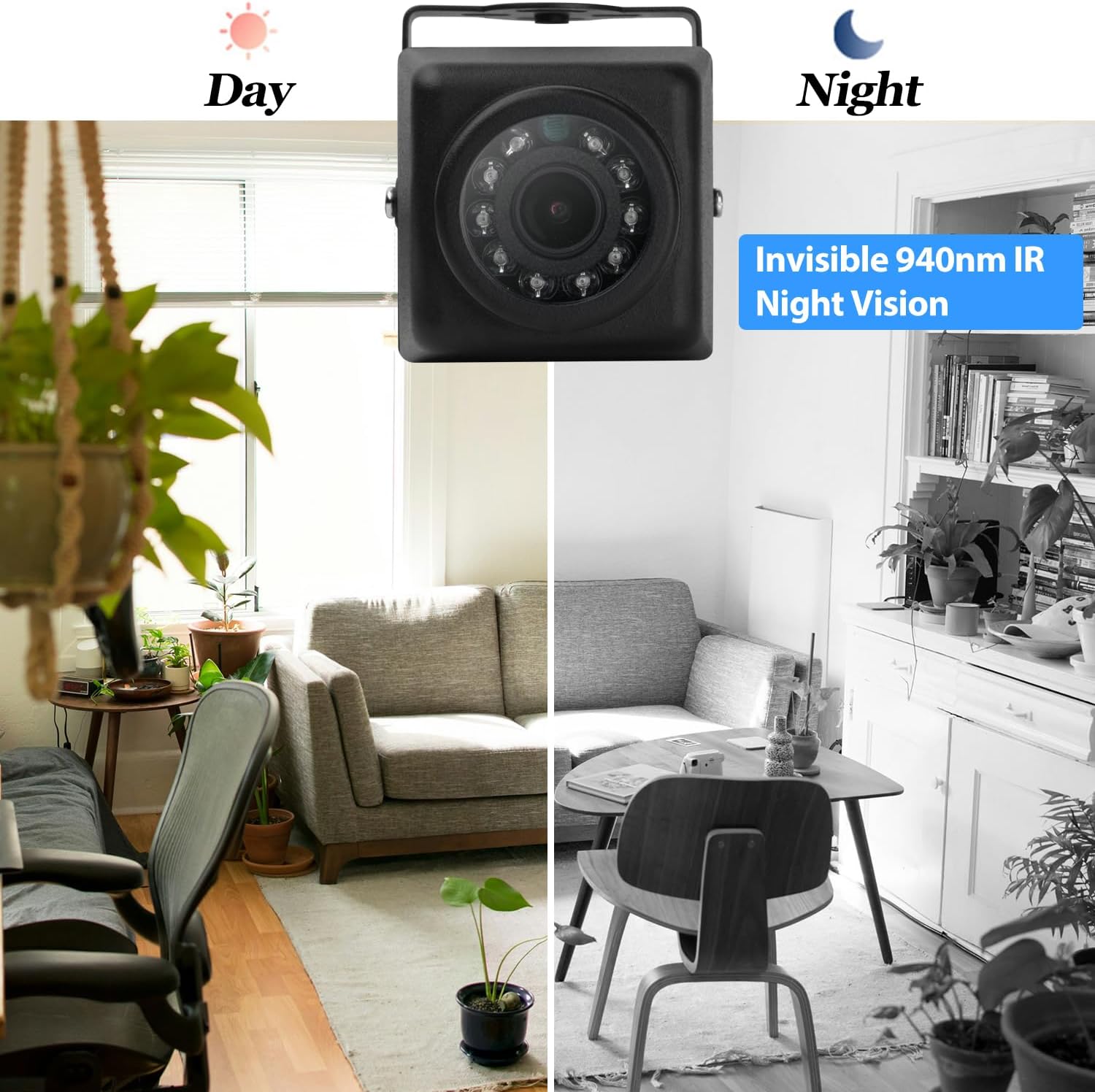 Mini Telecamera IP POE 5MP Esterni, Ultra HD - immagine 5