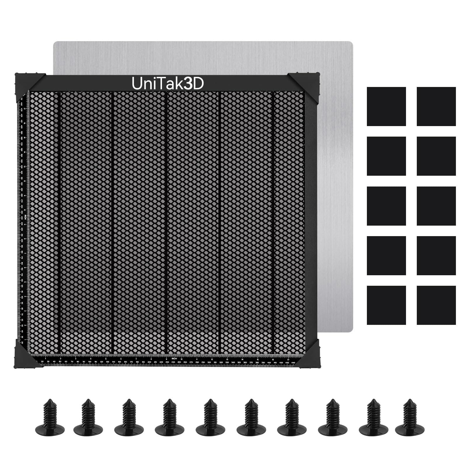 UniTak3D Tavolo a Nido d'Ape Laser 500x500mm