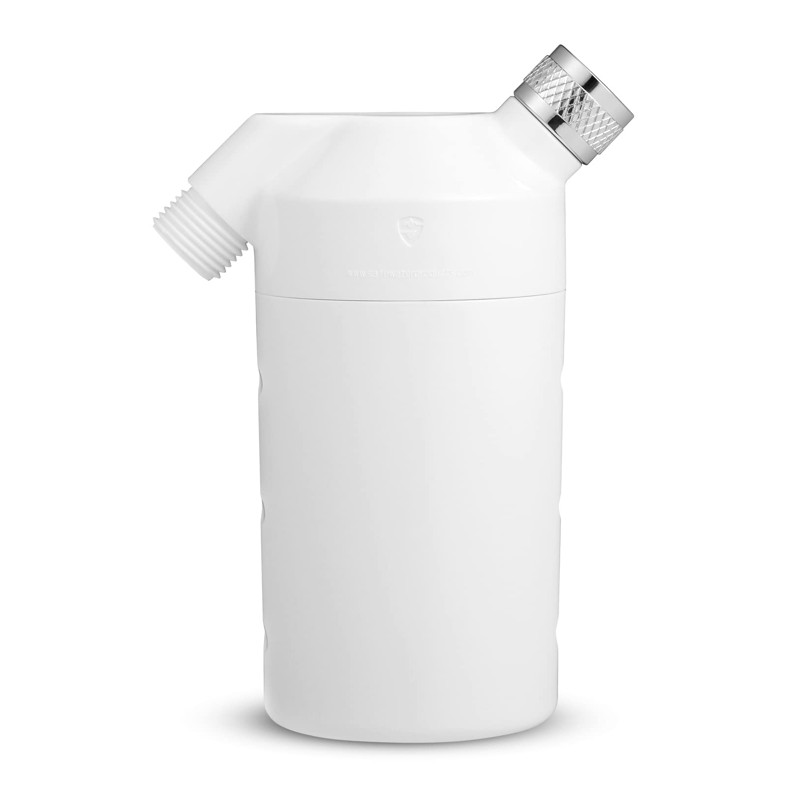 Filtro Acqua Legionella Safe per Docce a Parete, Bianco