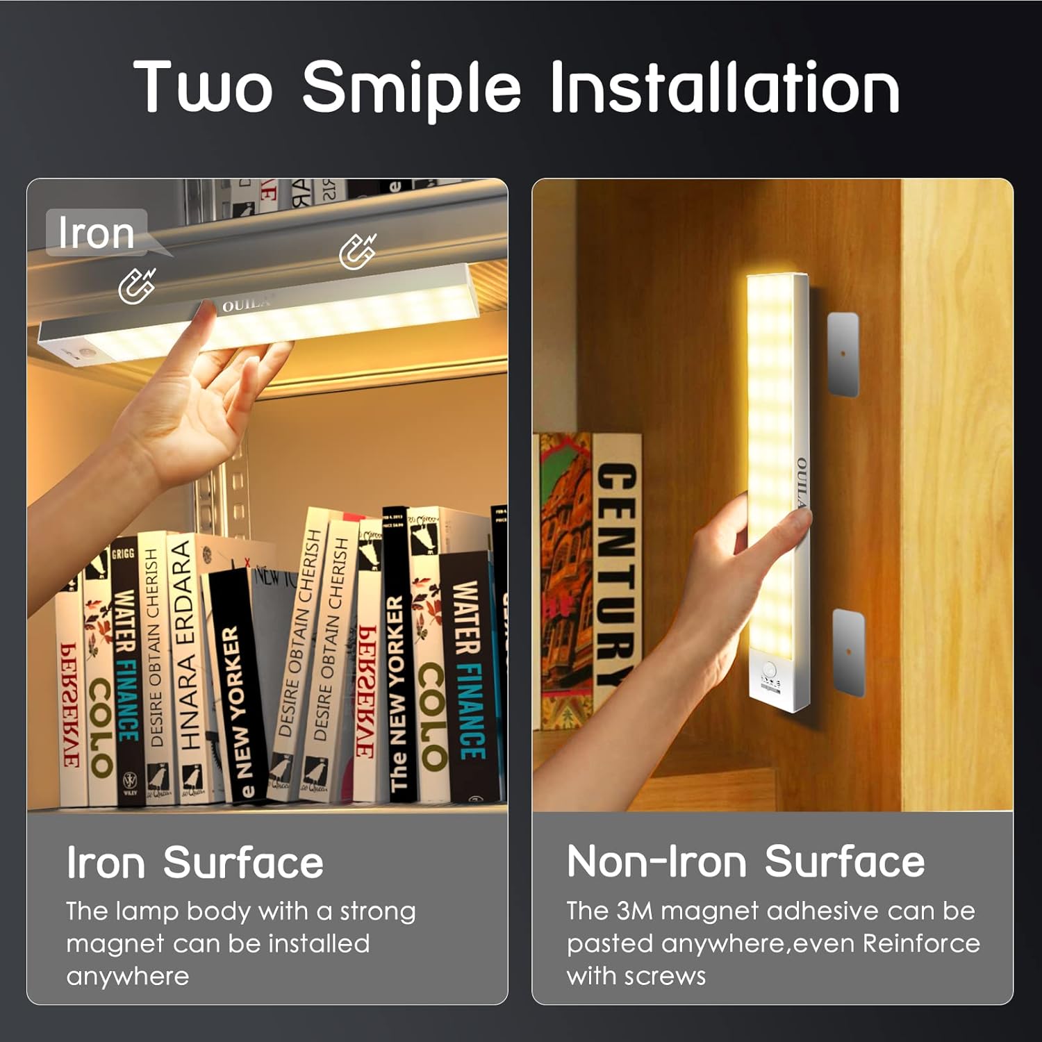 Luce Notturna LED, 3 Pezzi, Luce Bianca Calda - immagine 6