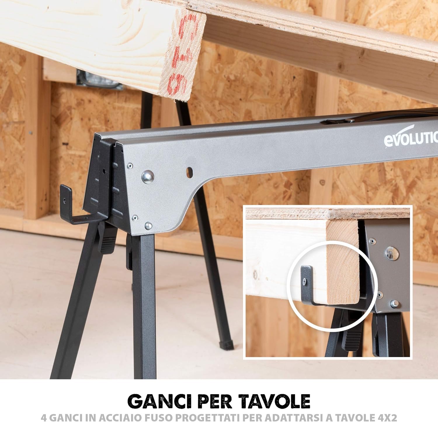 Evolution Power Tools 005-0003 Sega Compatta Pieghevole - immagine 6