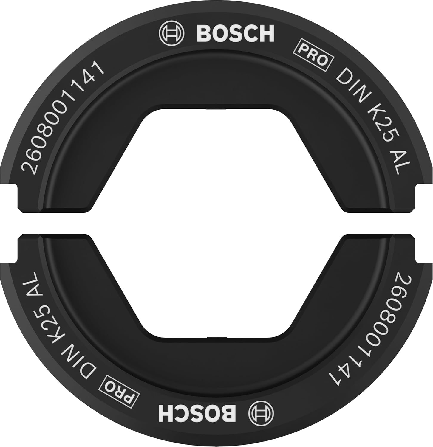 Bosch 1 Inserto per Pressa Alluminio 67x45mm