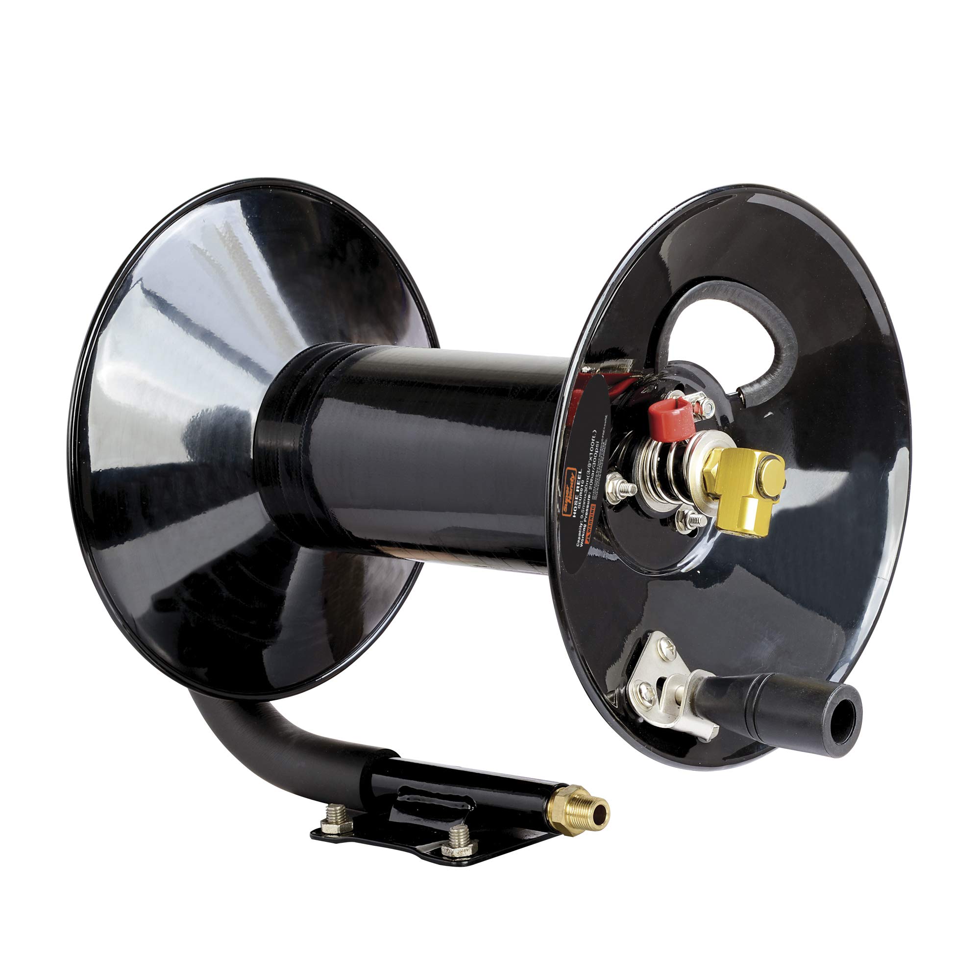 SuperHandy Avvolgitubo a Manovella per 9.5mmx30M Senza Tubo