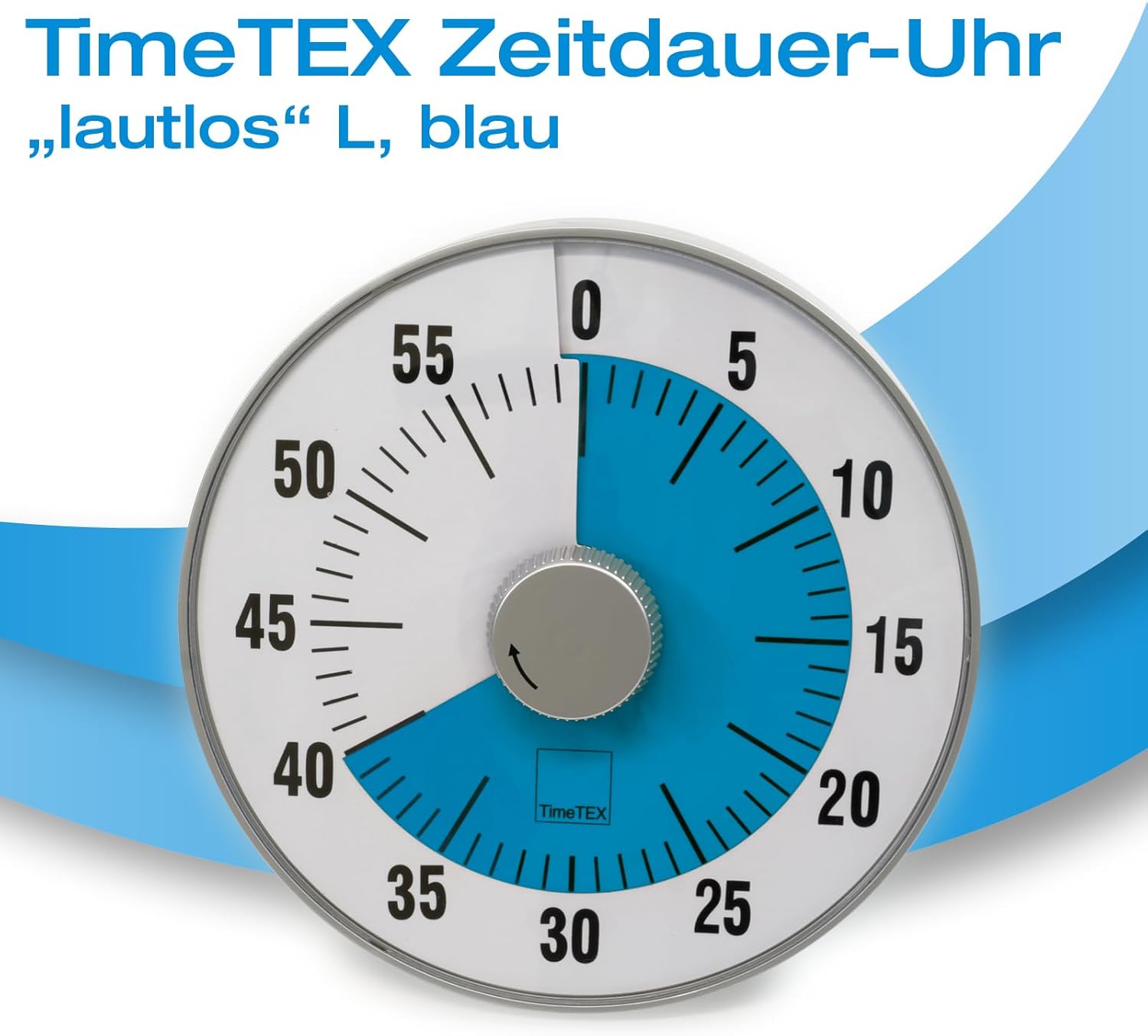 Timetex - Orologio da Polso L Blu 60 Minuti - immagine 2