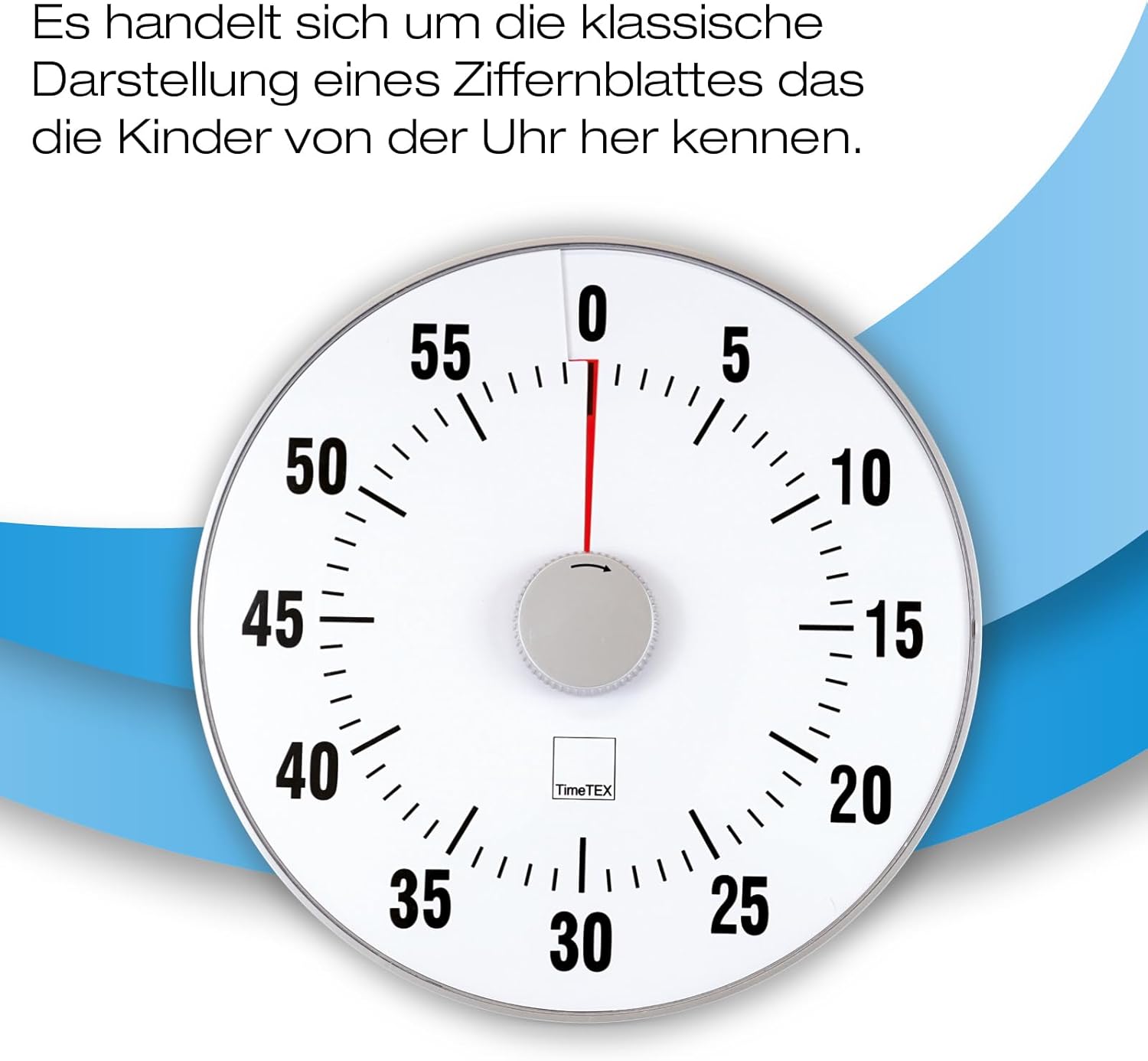 Timetex - Orologio da Polso L Blu 60 Minuti - immagine 6