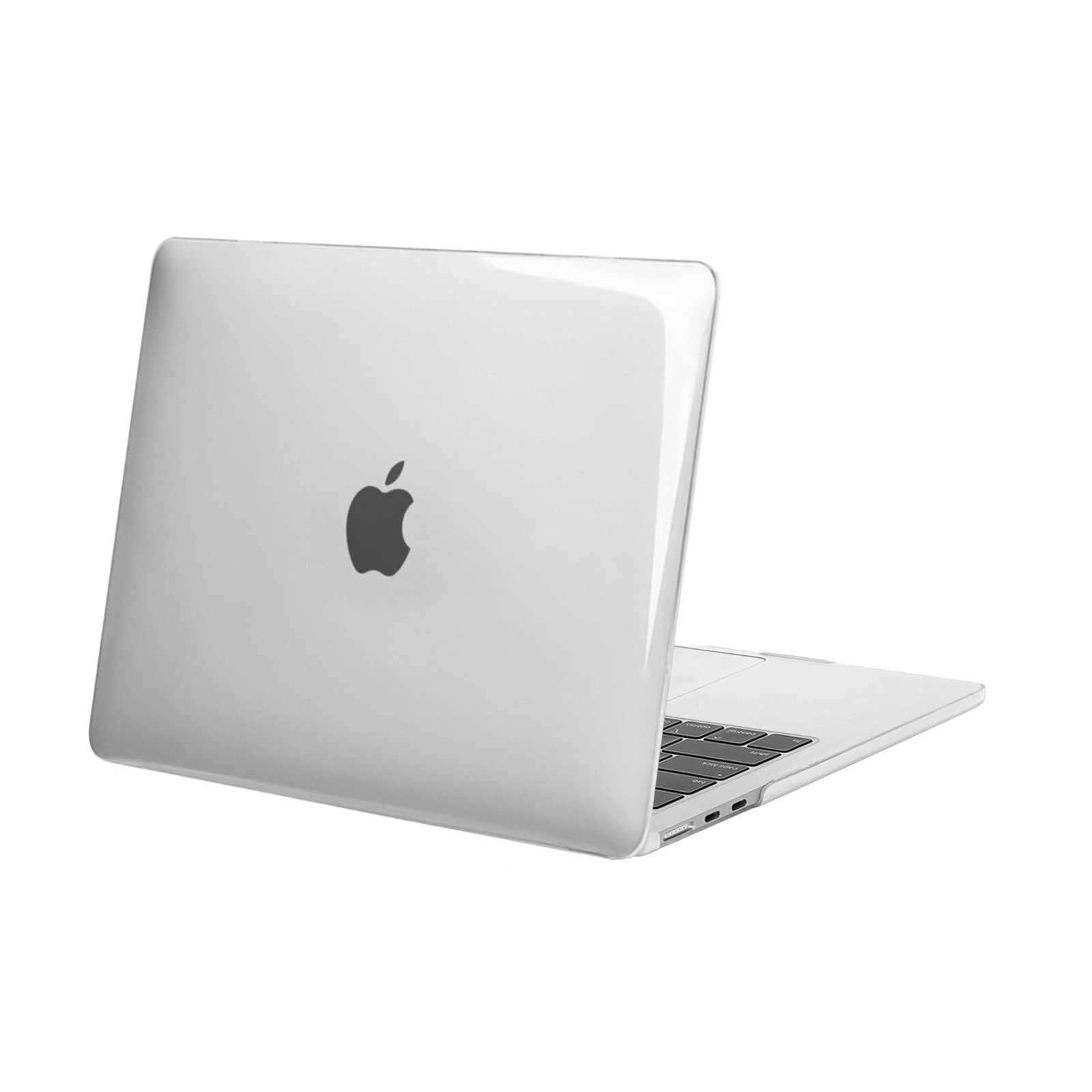 Mosiso Cover Compatibile MacBook Air 13,6" M4 M3 M2, Chiaro