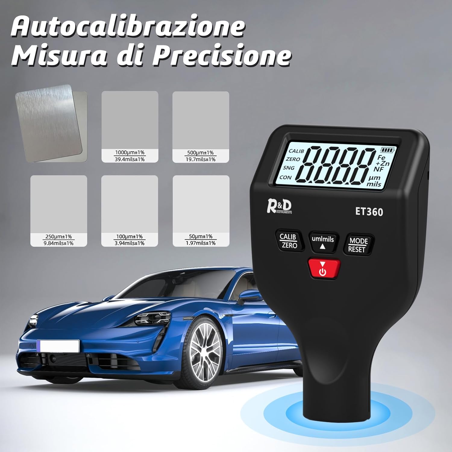 Spessimetro di Rivestimento Digitale per Auto (ET360) - immagine 5