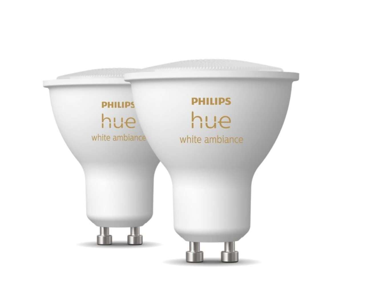 Philips Hue White Ambiance - Faretto LED Smart GU10 (2pz)
