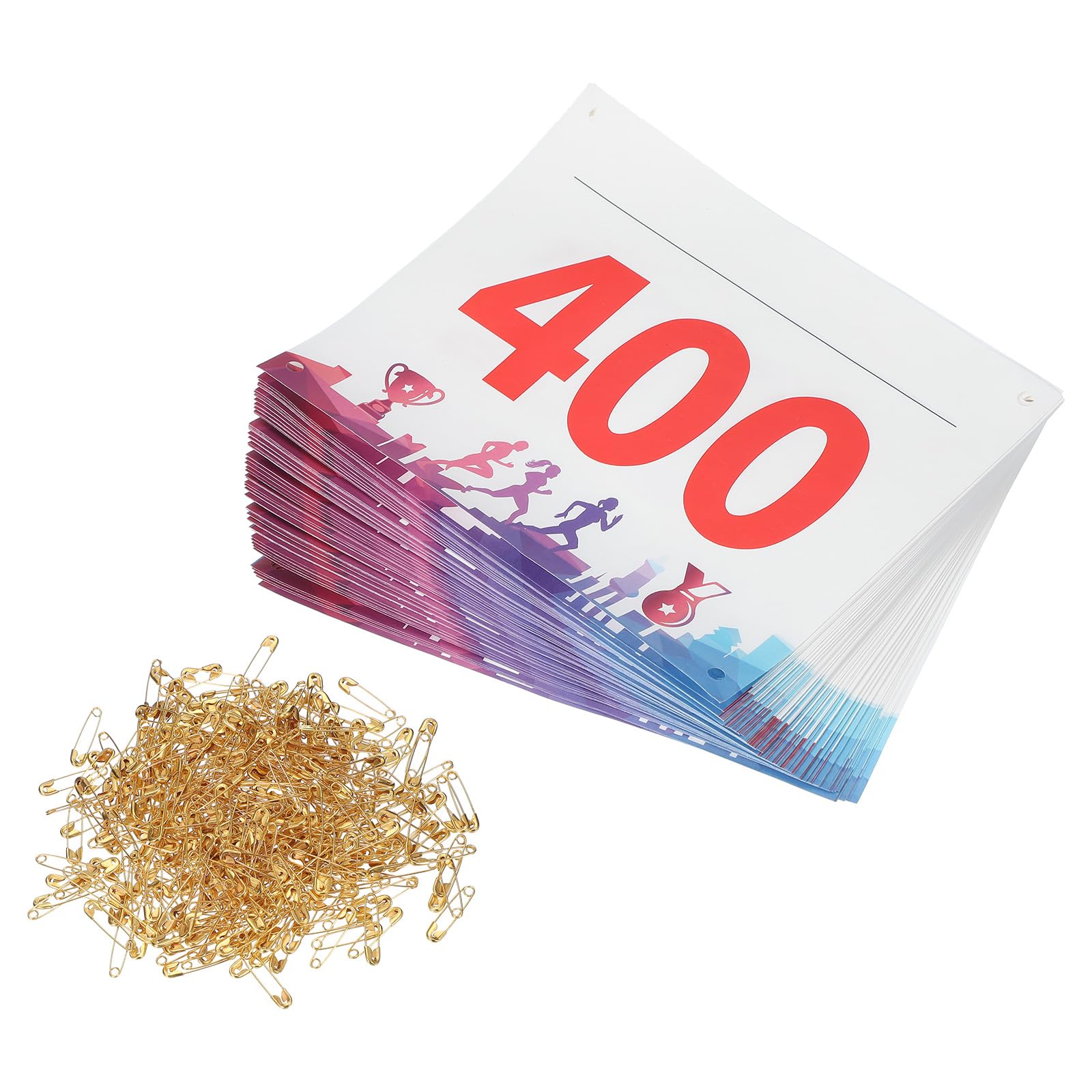 PATIKIL Numeretti da Corsa Antistrappo 7x6 Pollici