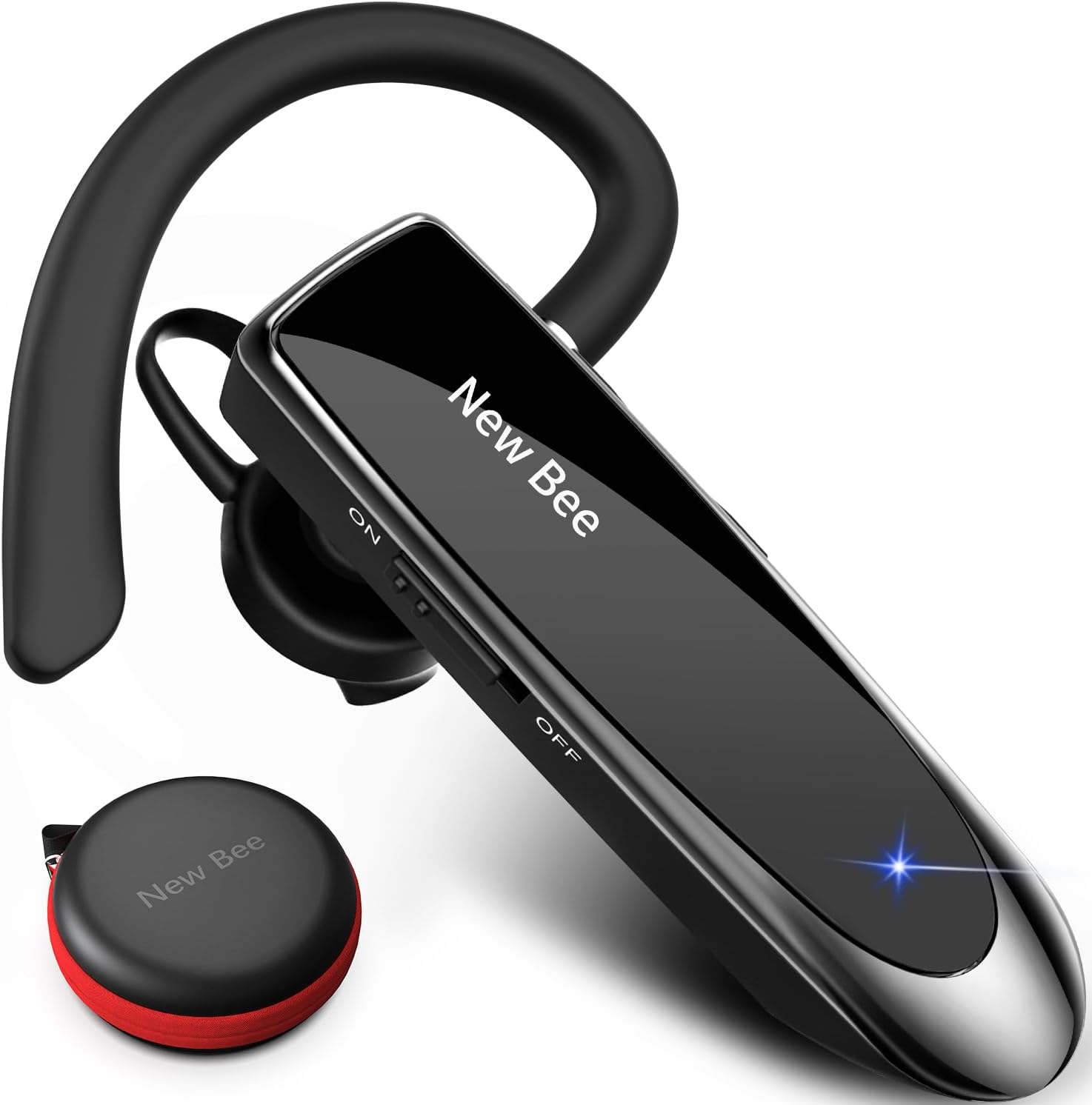 New Bee Auricolare Bluetooth Singolo 5.0 Mono - immagine 1