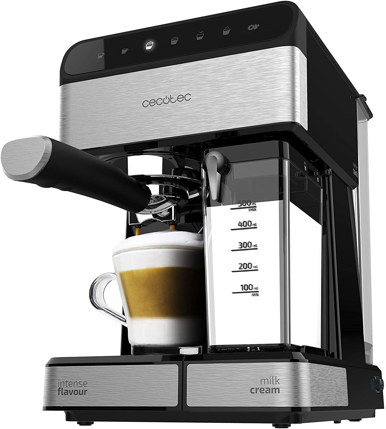 Cecotec Power Instant-ccino Touch - Caffettiera Nera - immagine 1