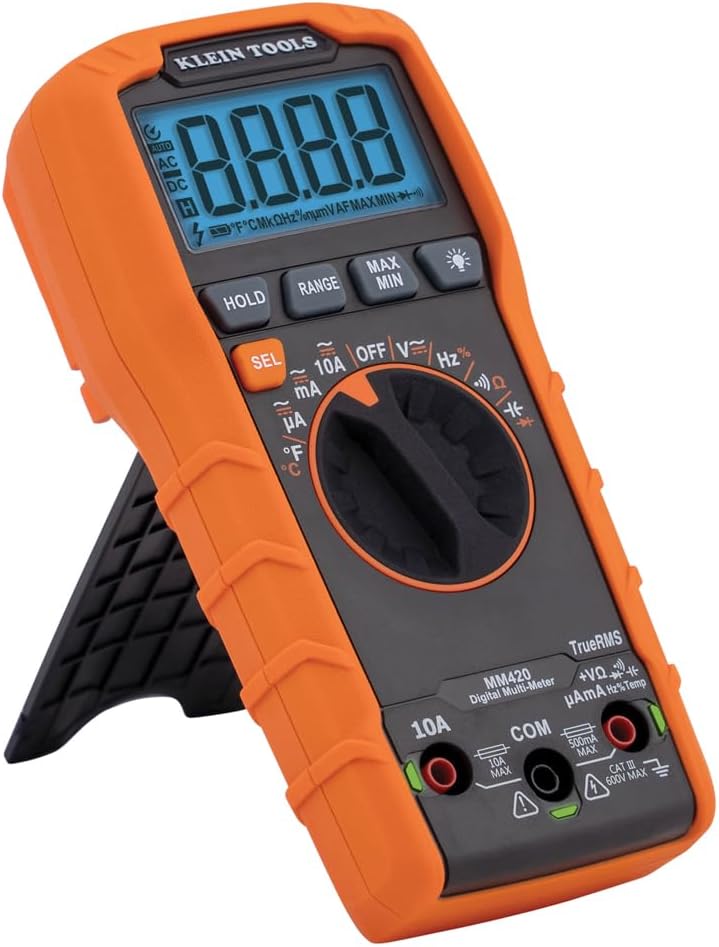 Klein Tools Multimetro Digitale MM420 TRMS Auto-Ranging - immagine 10