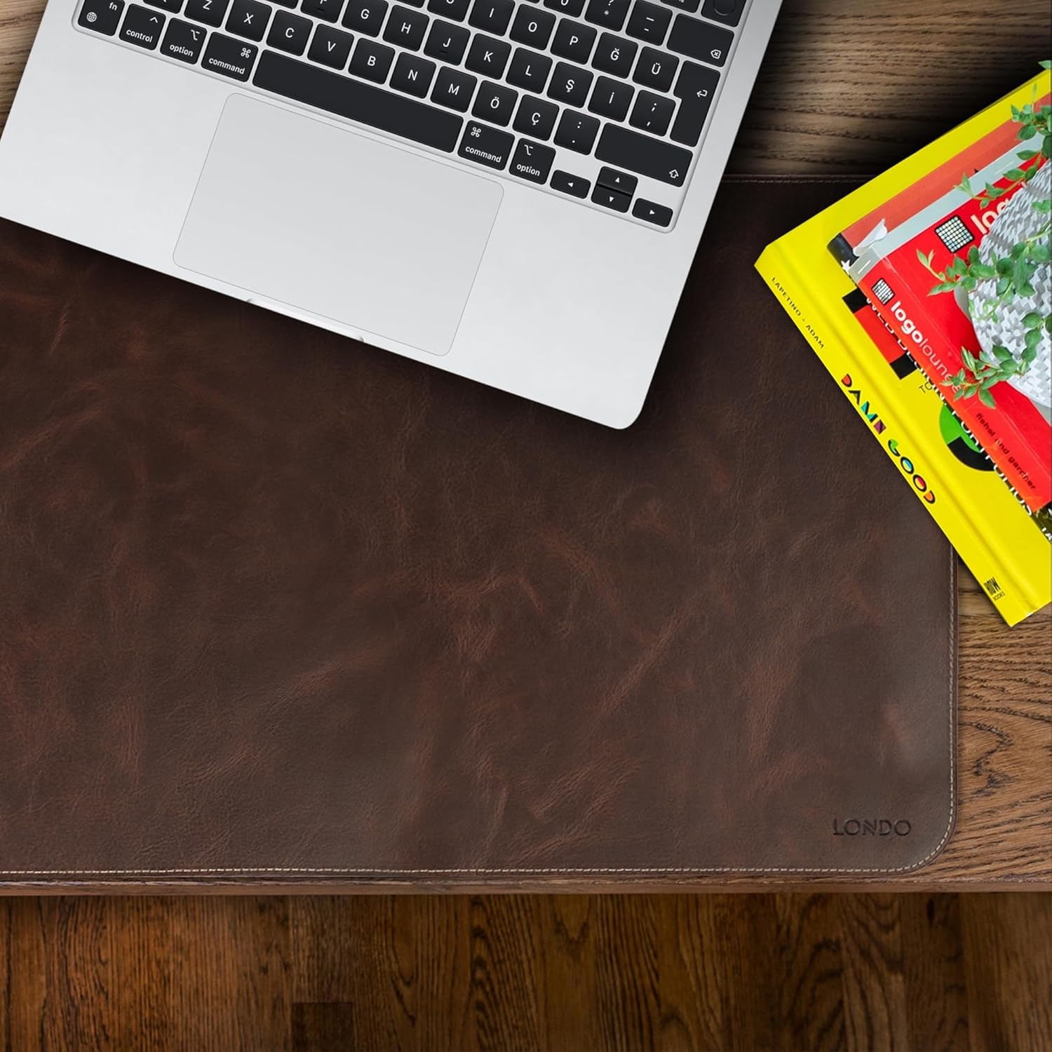 Londo Tappetino Mouse XL in Vera Pelle - immagine 3