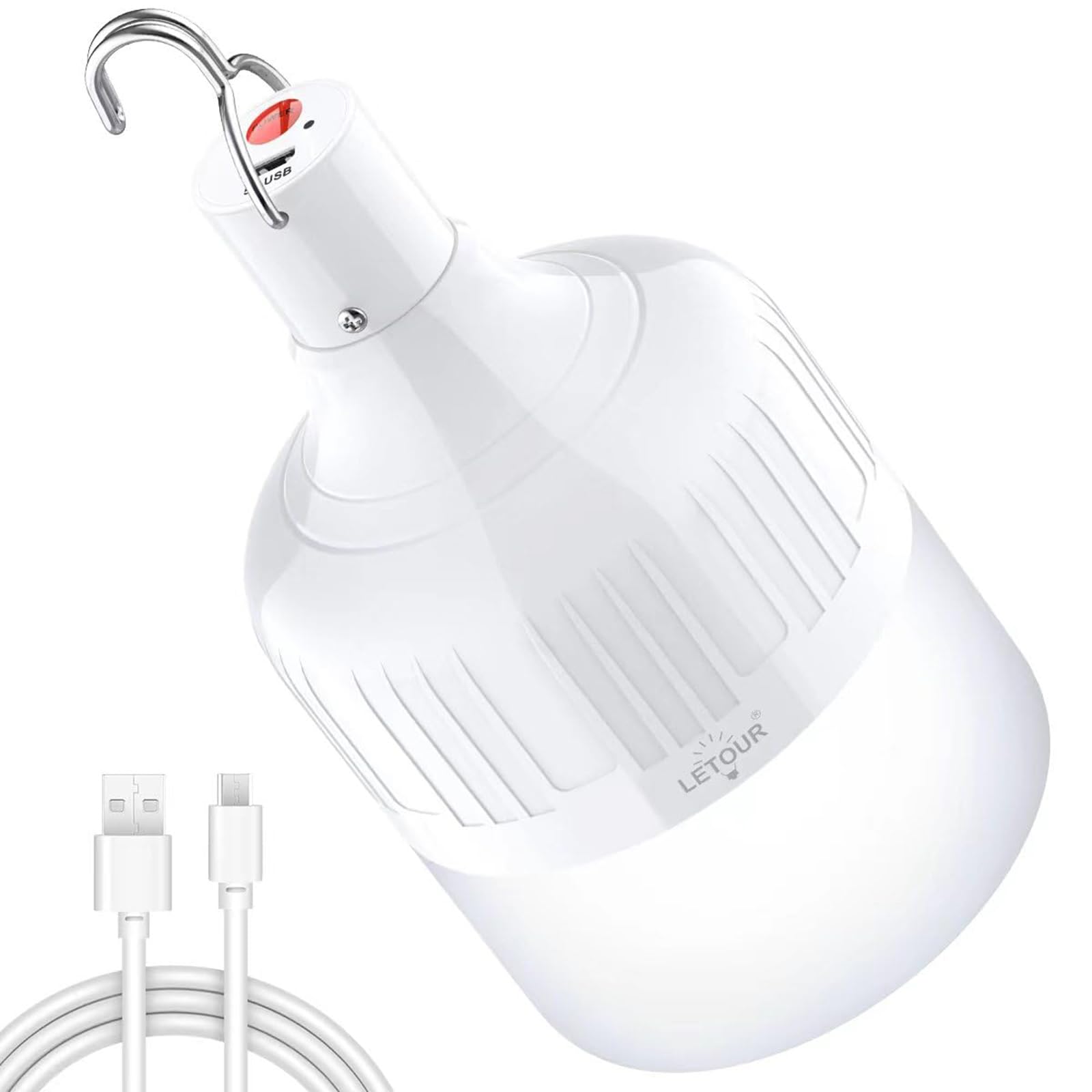 Letour Lampadina da Lavoro a Sospensione LED 5000 Lumen