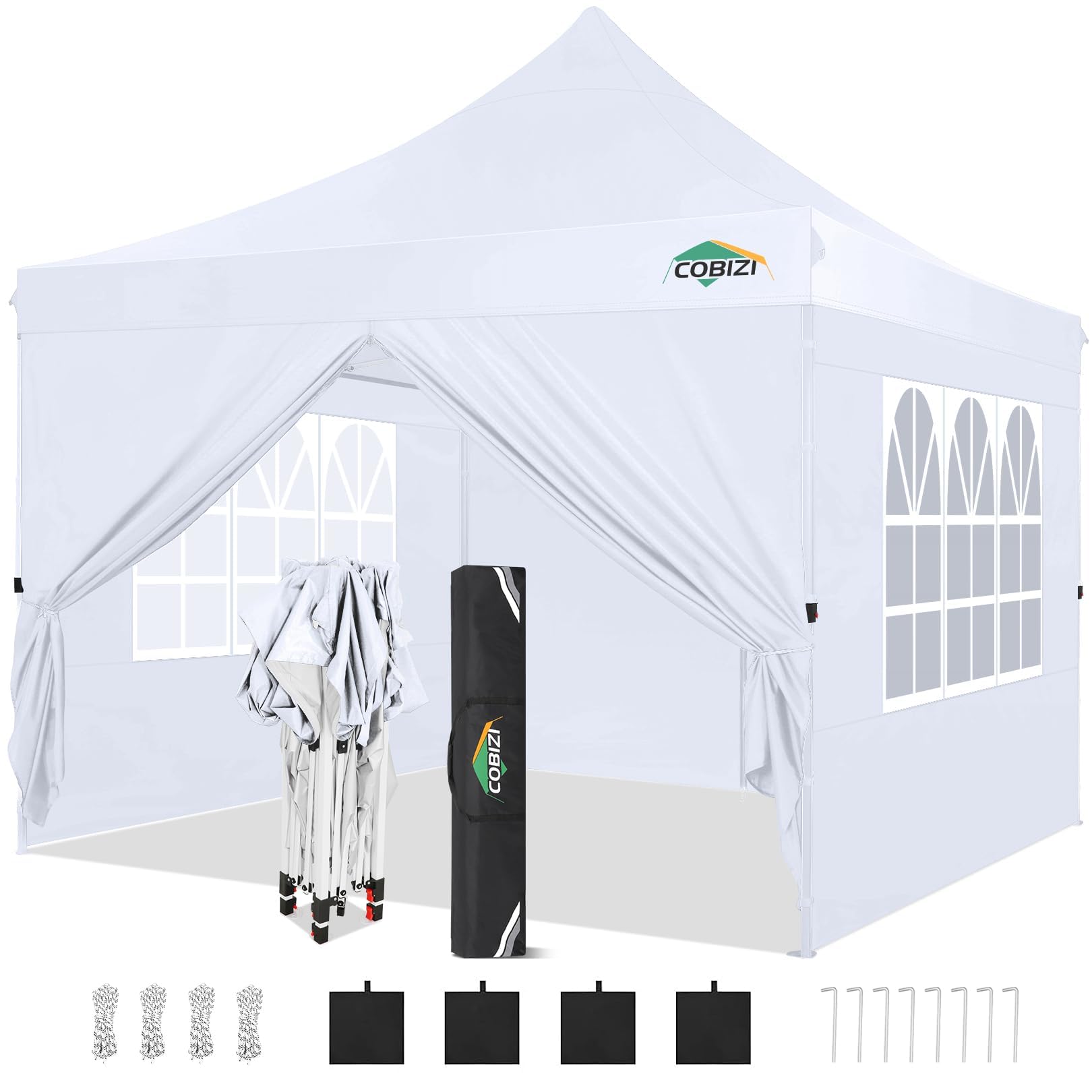 Cobizi Gazebo Pieghevole 3x3 Impermeabile