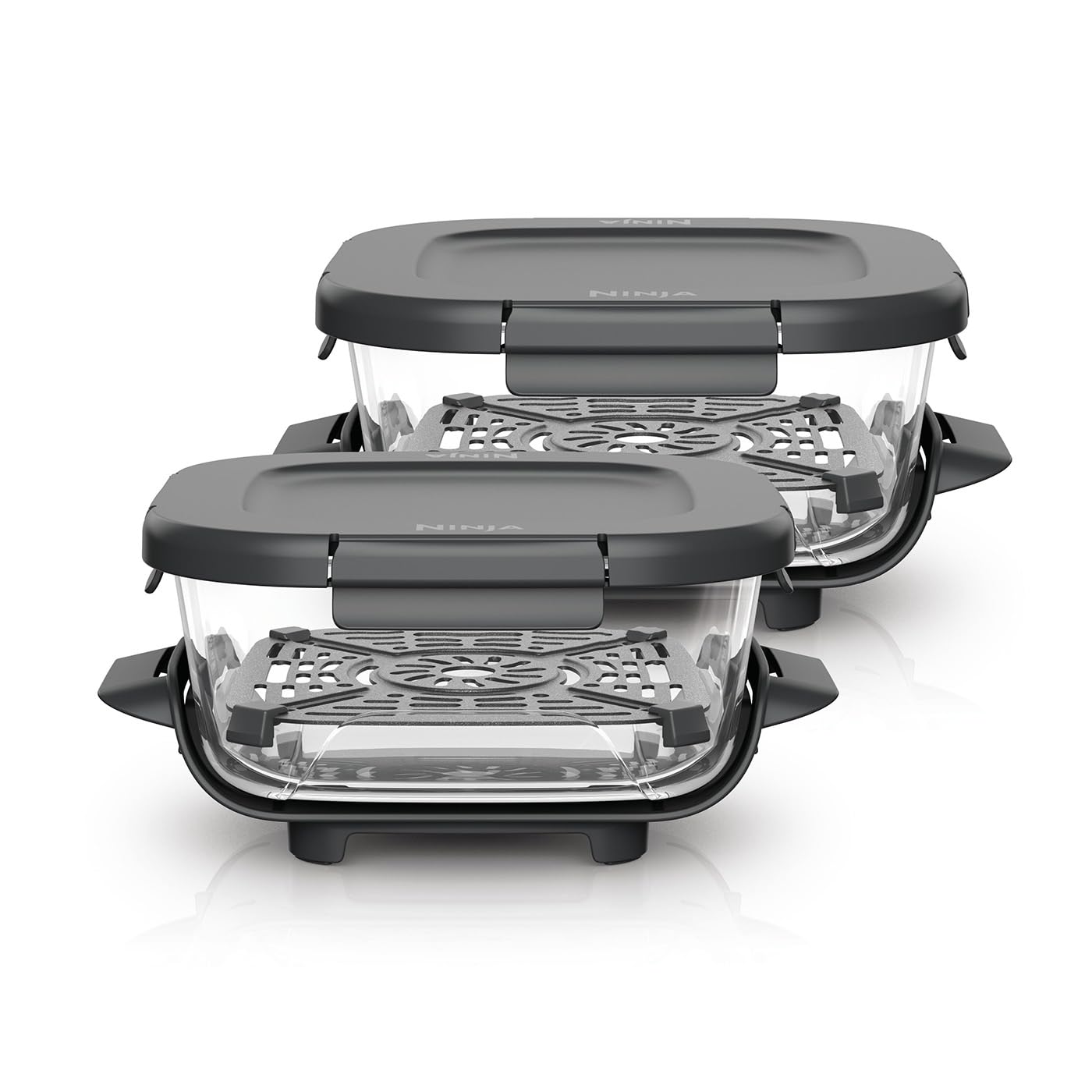 Ninja CRISPi - Set 2 Contenitori Vetro TempWare 1,4L