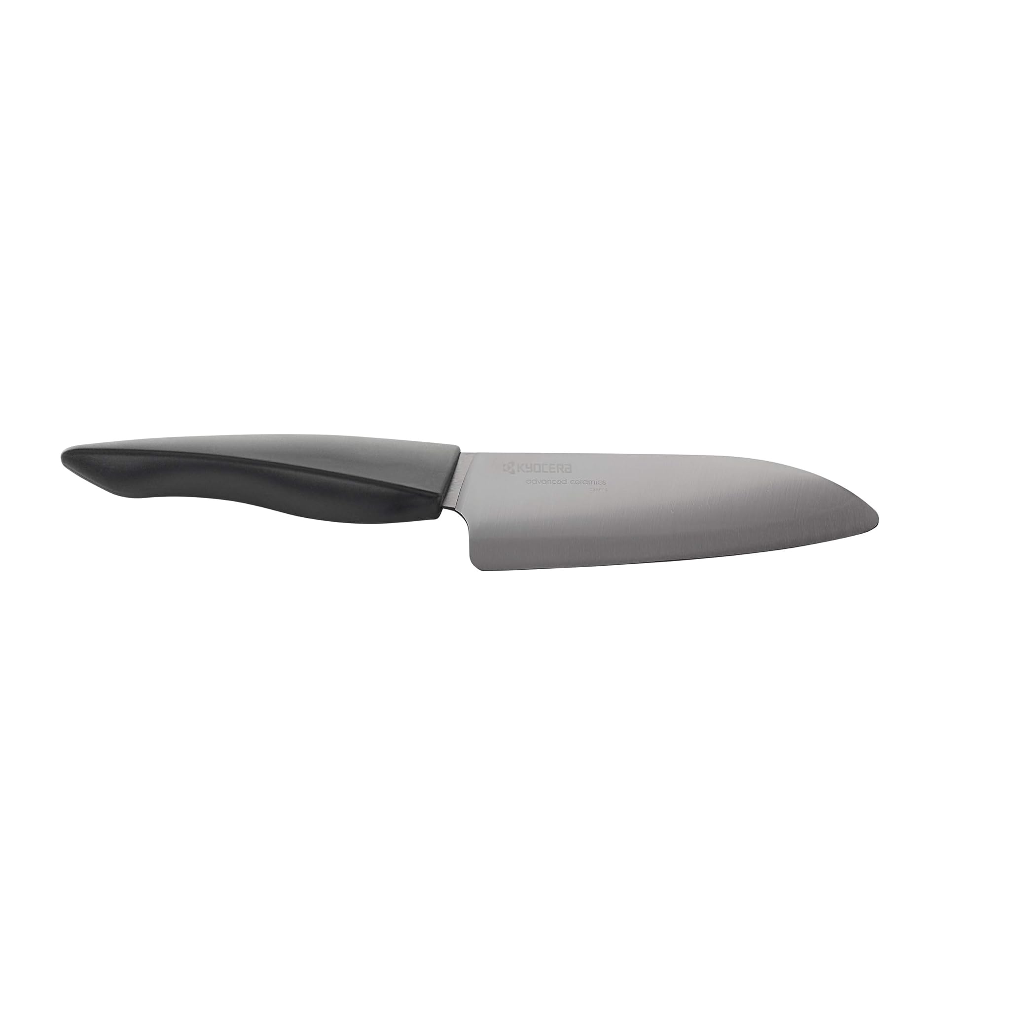 Kyocera ZK140BKBKEU Shin Black Coltello in Ceramica Nera, Santoku 14cm