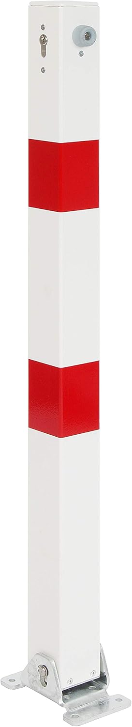 Alberts 787004 Palo a Sbarramento Klappy Pieghevole, Bianco - immagine 1