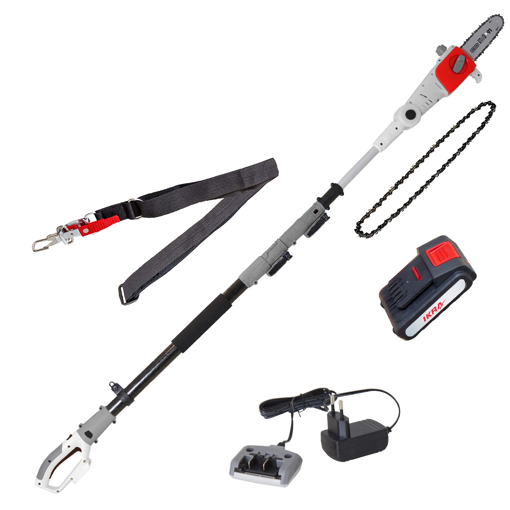 Ikra Potatore Telescopico ICPS 2020 - 20 cm, 4 m