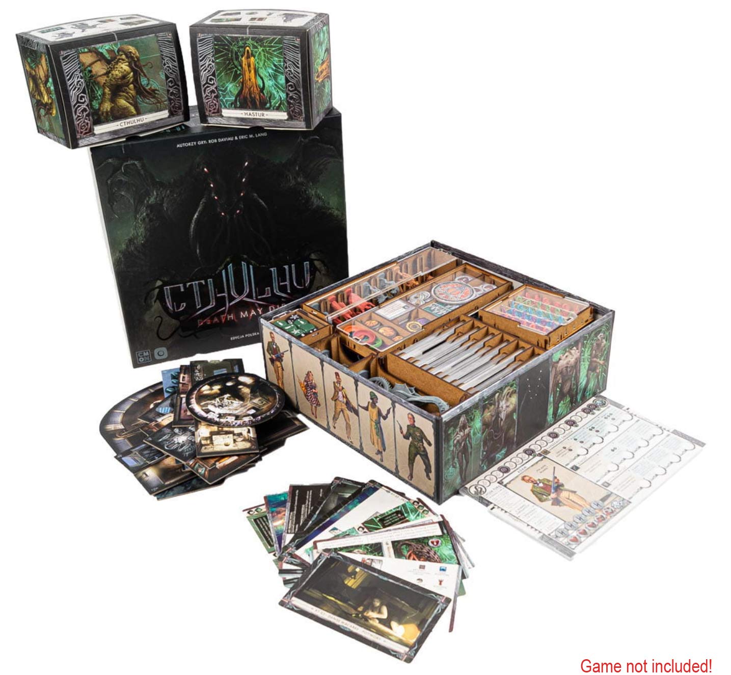 docsmagic.de Organizer Insert for Cthulhu: Death May Die Box - Einsatz
