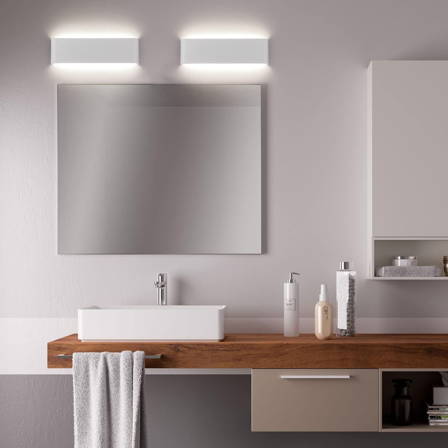 Klighten 2 Pezzi Applique Parete Interno LED 10W - immagine 6