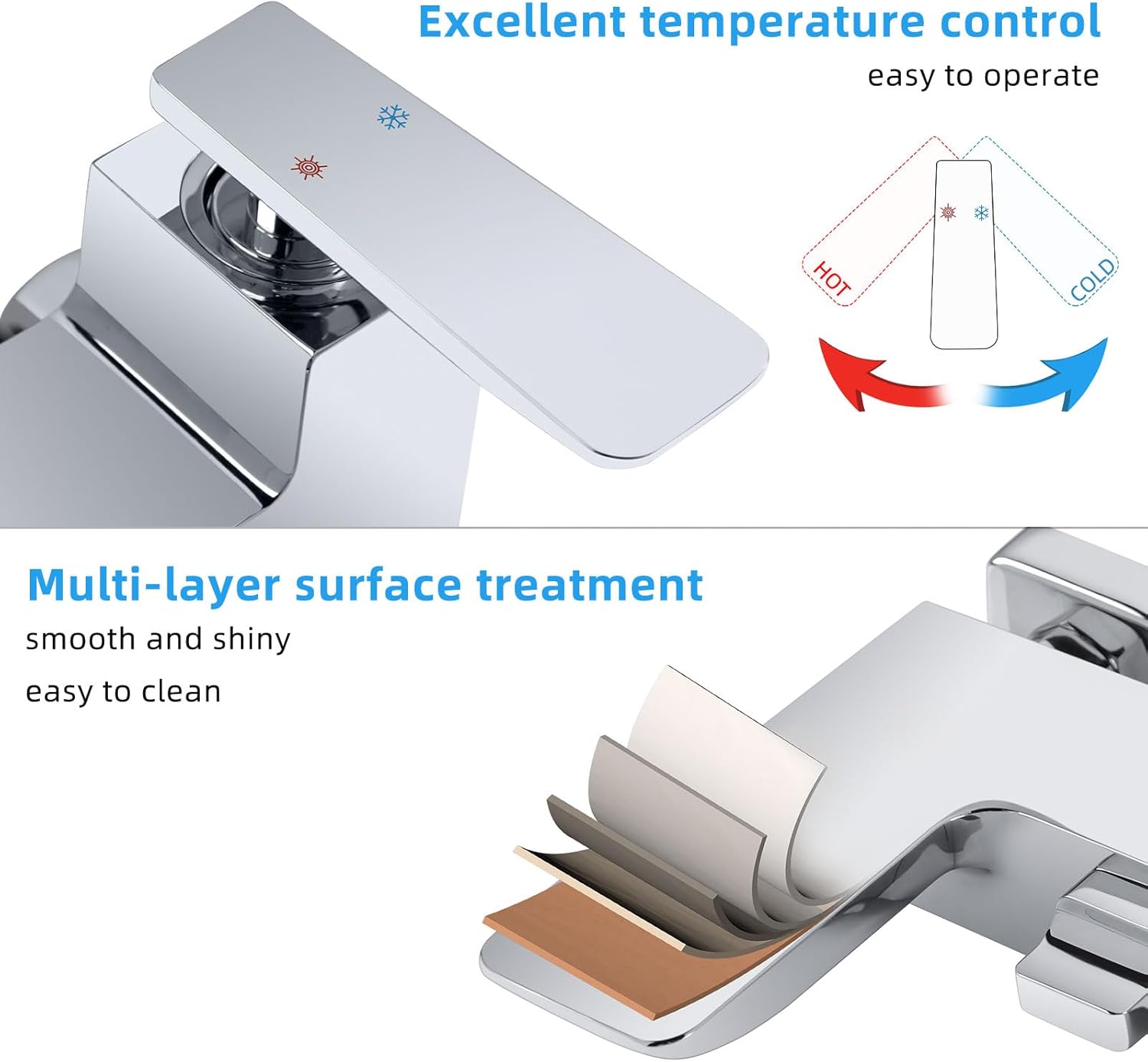 Phasat Rubinetto Vasca da Bagno Miscelatore Monocomando - immagine 5