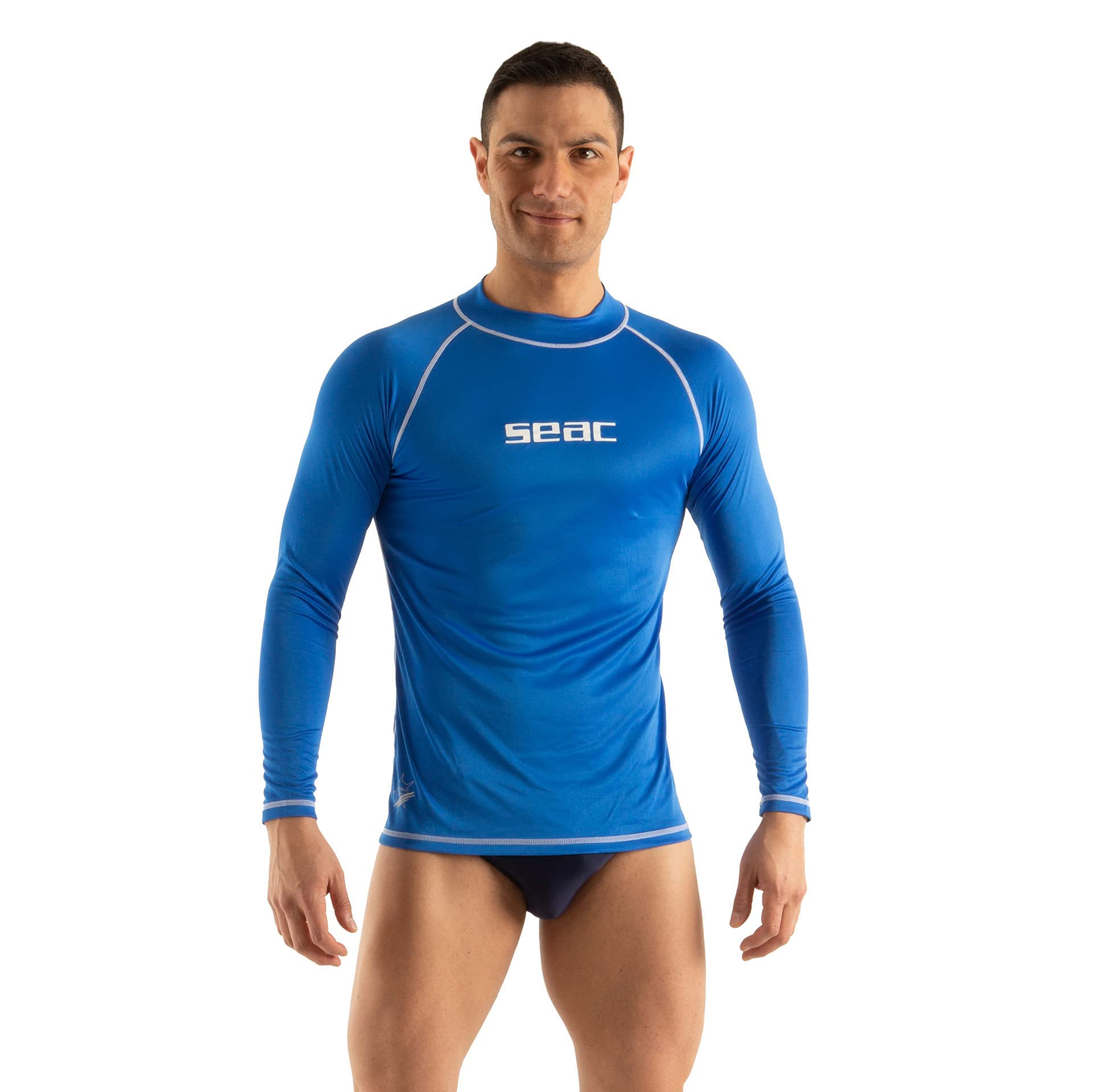 Seac T-Sun Long Man - Maglia Protettiva Rash Guard Anti UV