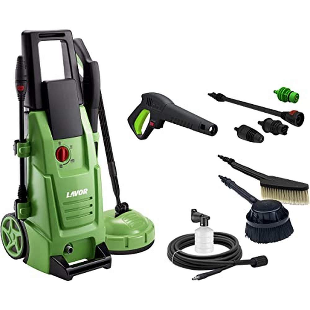 NJ PLUS 145 WPS + ROTARY BRUSH - 145 bar max - 420 l/h - 1900 W verde