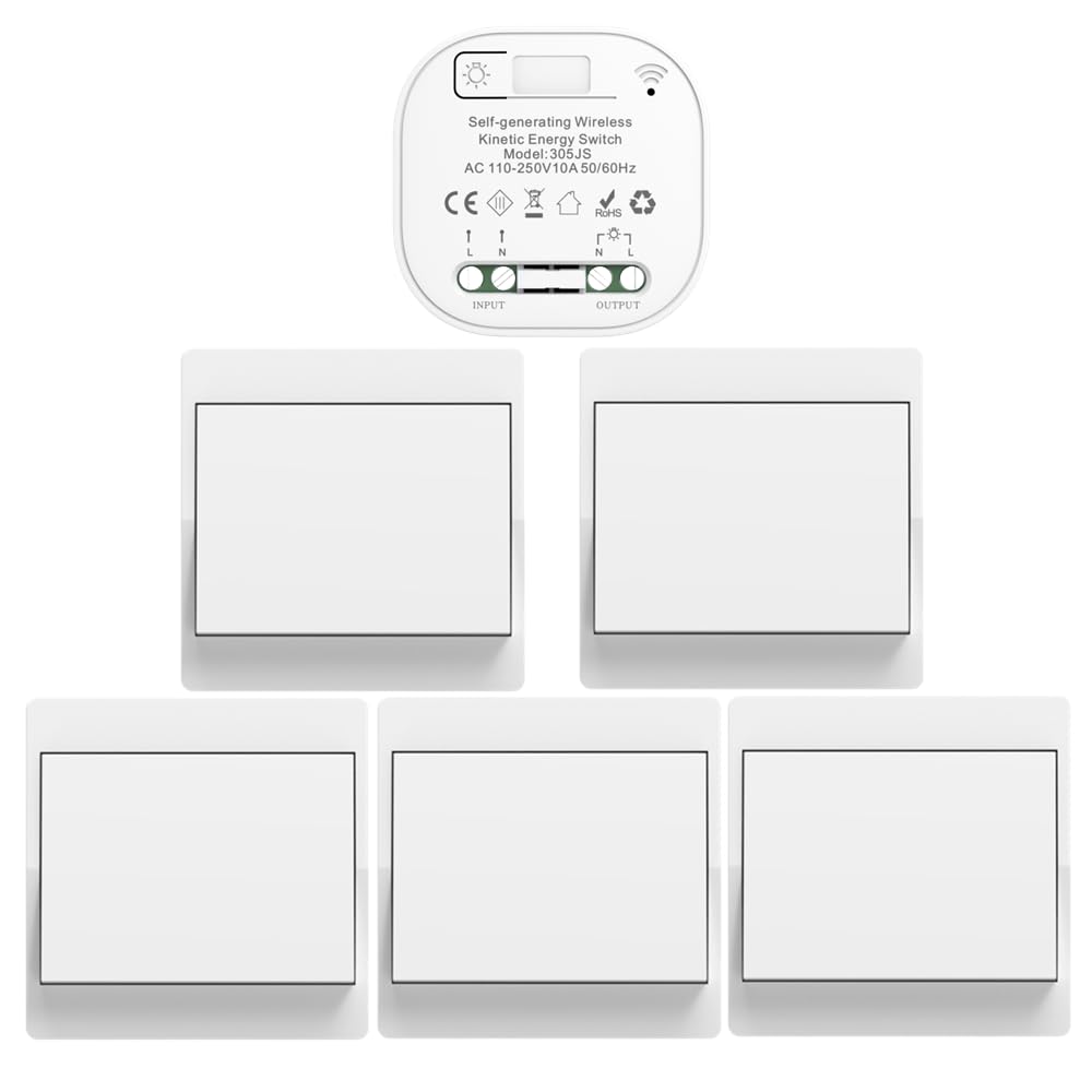 Cerhot Interruttore Radio Wireless da Parete 230V - immagine 1