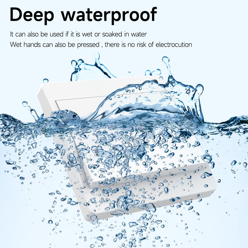 Cerhot Interruttore Radio Wireless da Parete 230V - immagine 4