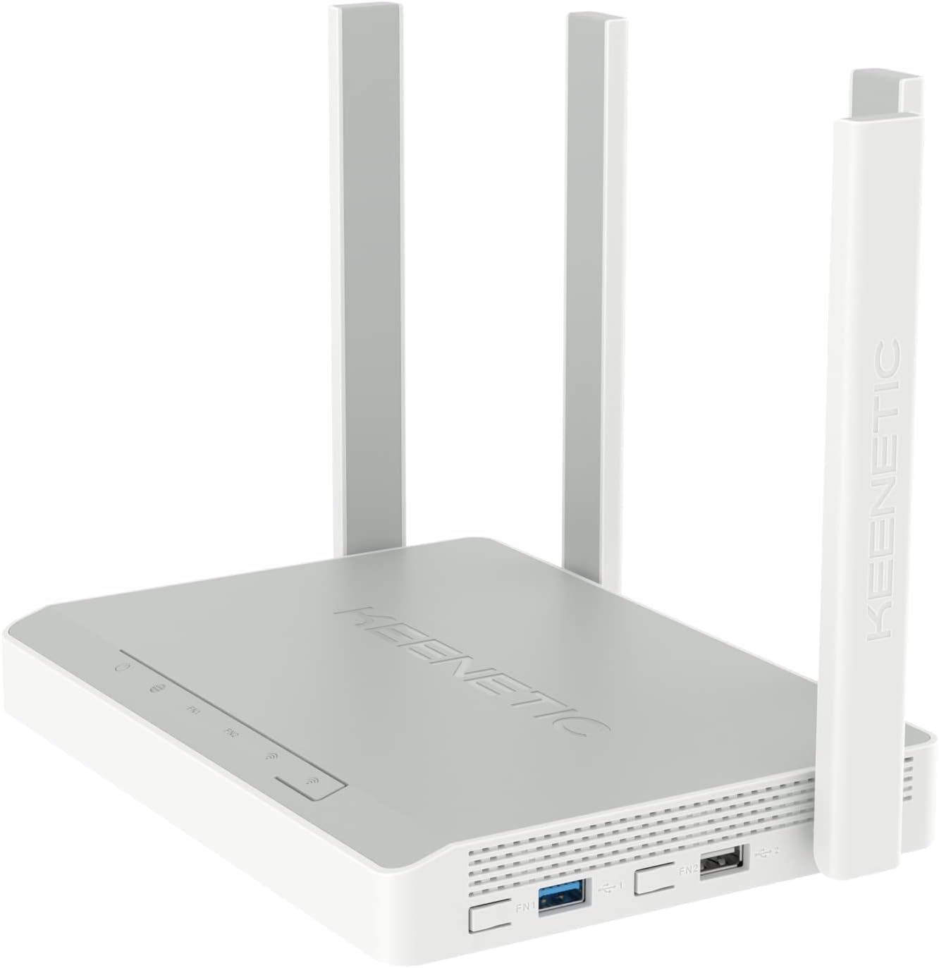 Keenetic Titan BE7200 Mesh Wi-Fi 7 multi-Gigabit Router con switch 1 × 10G, 1 × 2,5 G e 4 × 1G e porte USB 3.2 e 2.0 multifunzionali