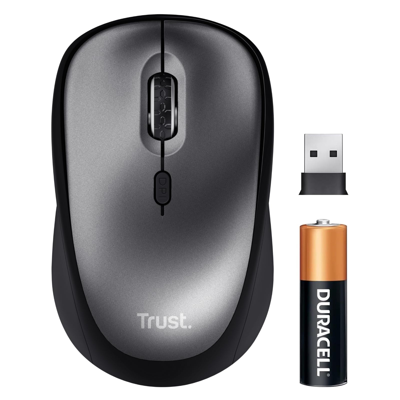 Trust Mouse Wireless Silenzioso Ambidestro
