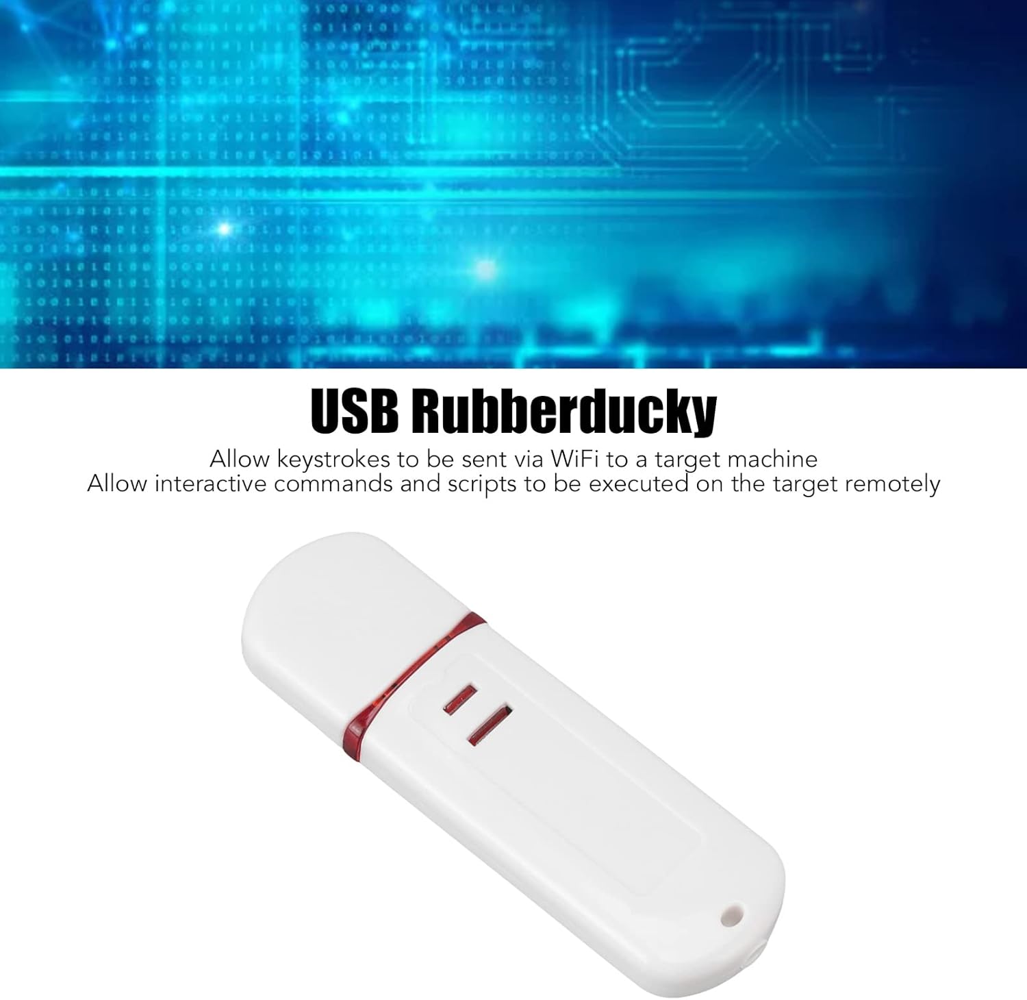 Mrisata USB Rubberducky Mini - Esecuzione Remota Comandi - immagine 7