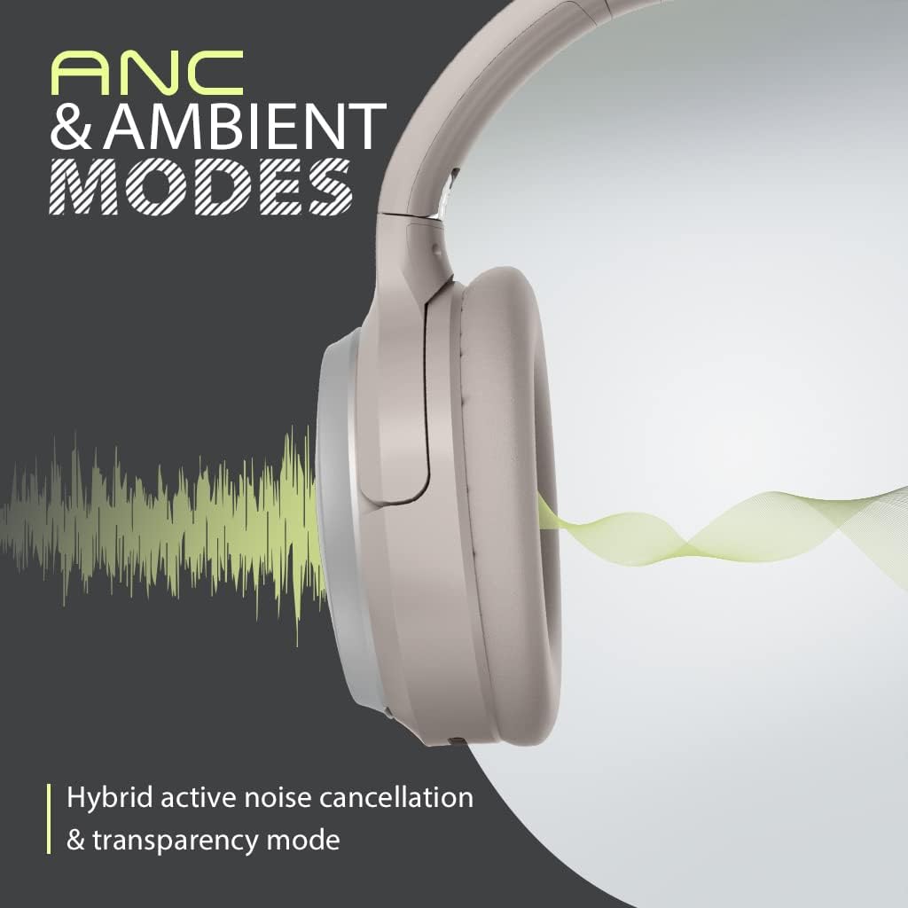 Avantree Eon - Cuffie Bluetooth con Microfono ANC - immagine 4