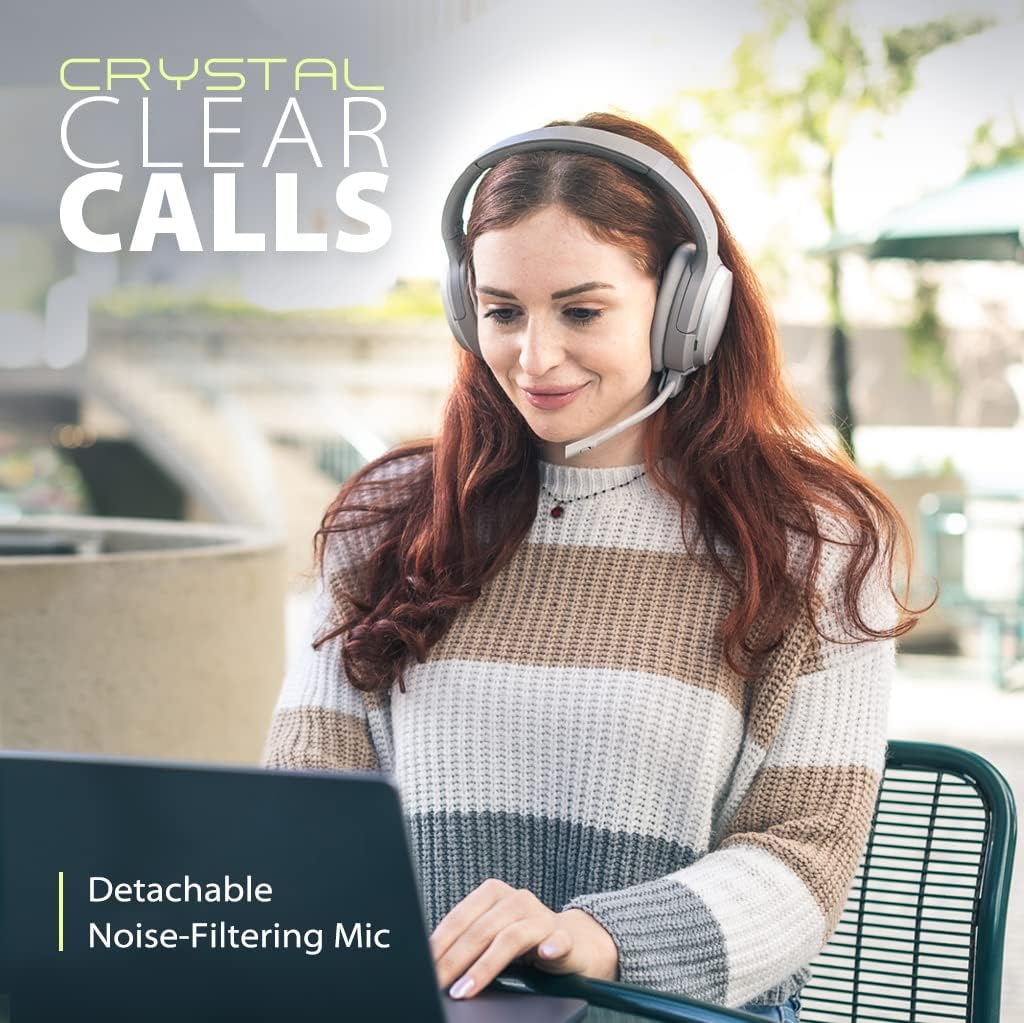 Avantree Eon - Cuffie Bluetooth con Microfono ANC - immagine 5