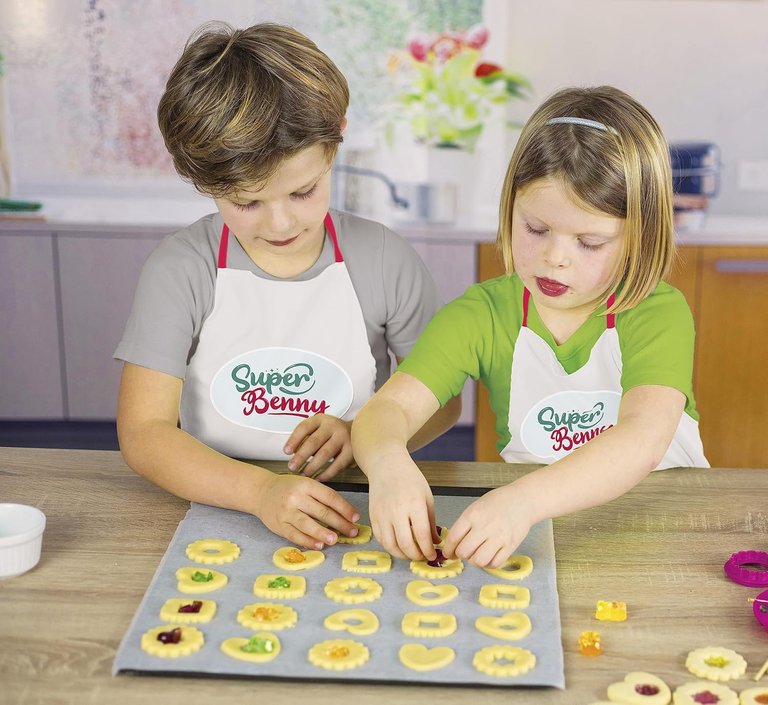 Smoby Super Benny - La Cucina delle Delizie con 32 Accessori - immagine 10