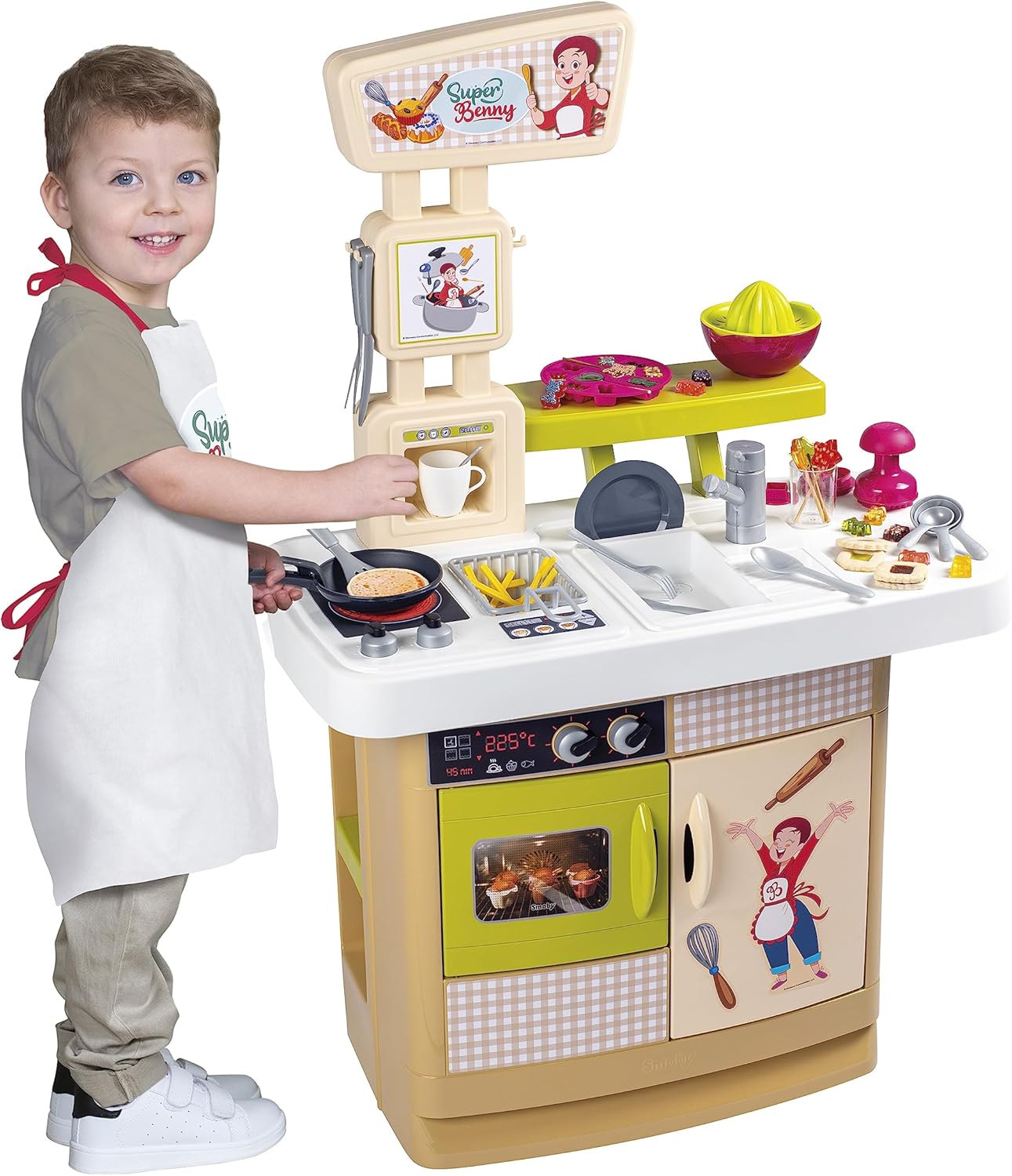 Smoby Super Benny - La Cucina delle Delizie con 32 Accessori - immagine 1