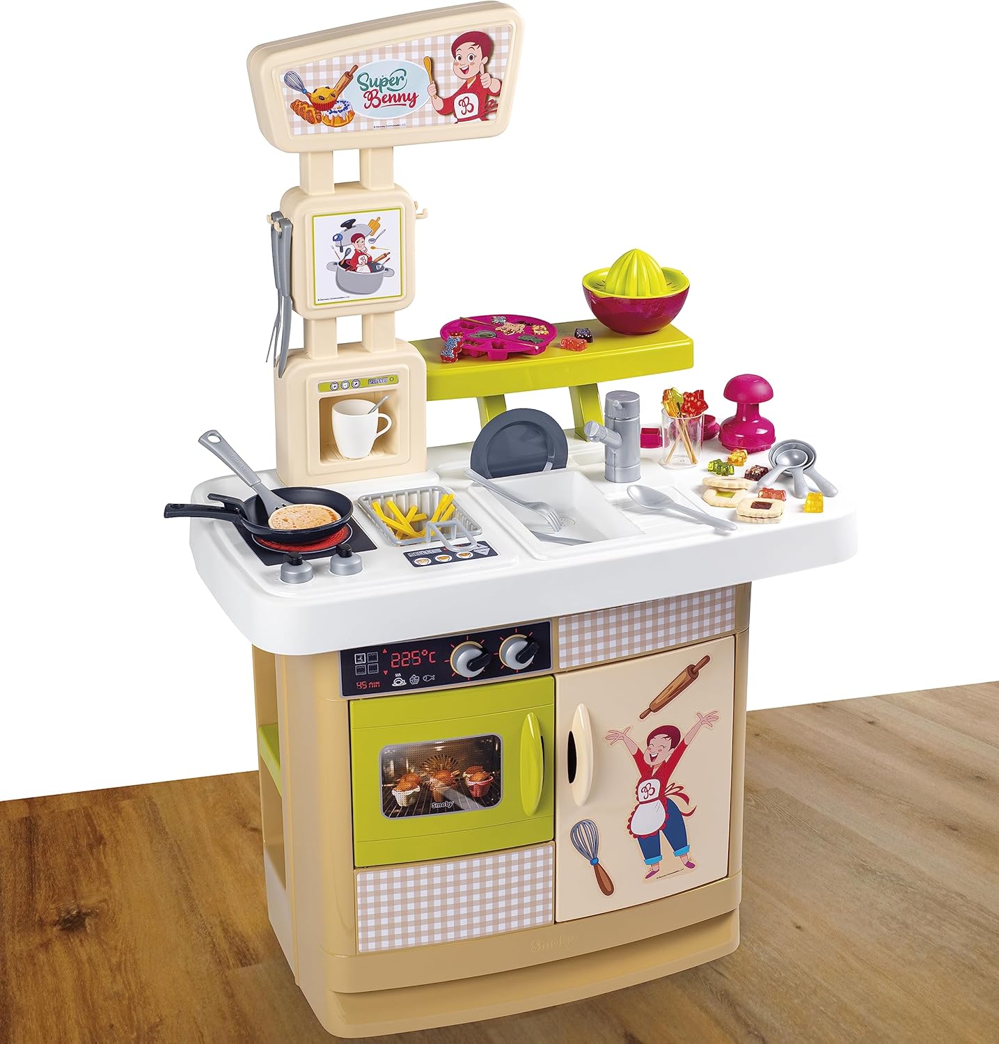 Smoby Super Benny - La Cucina delle Delizie con 32 Accessori - immagine 3
