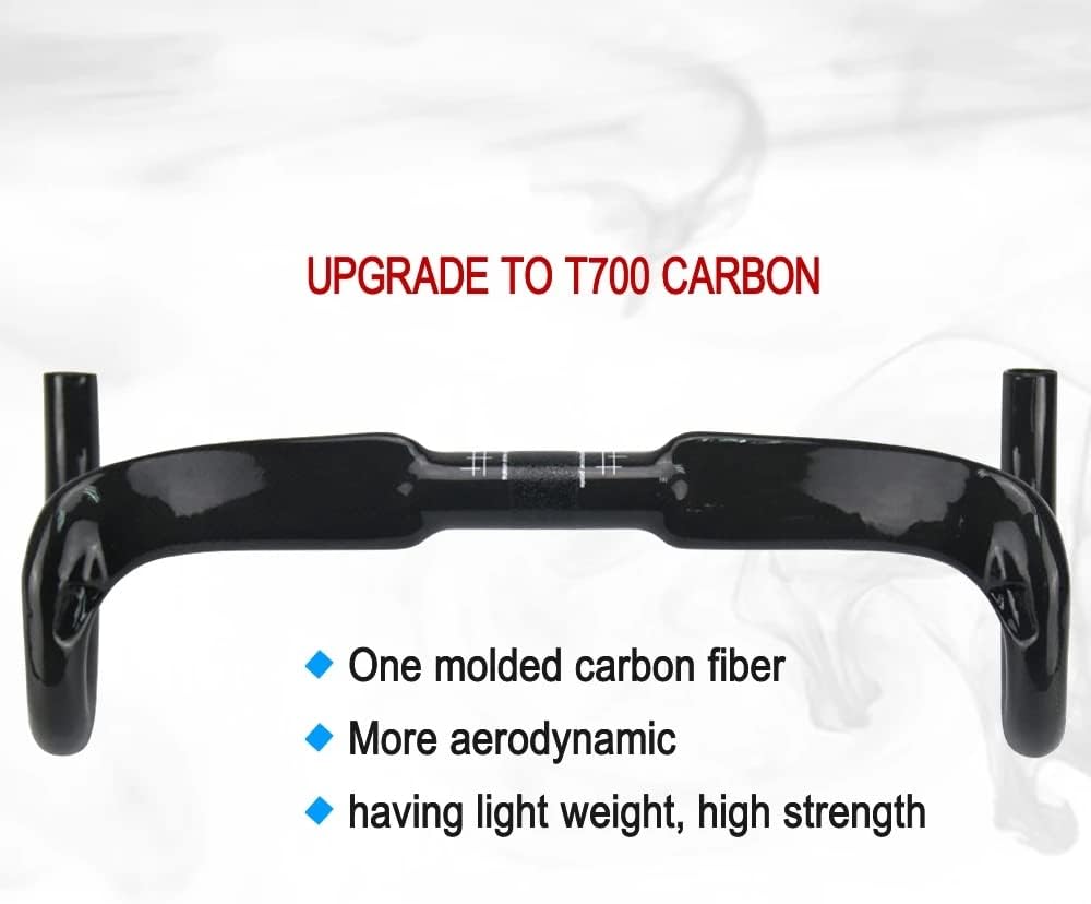 Alfa Pasca Manubrio Bici Corsa in Carbonio 31.8*400mm - immagine 2