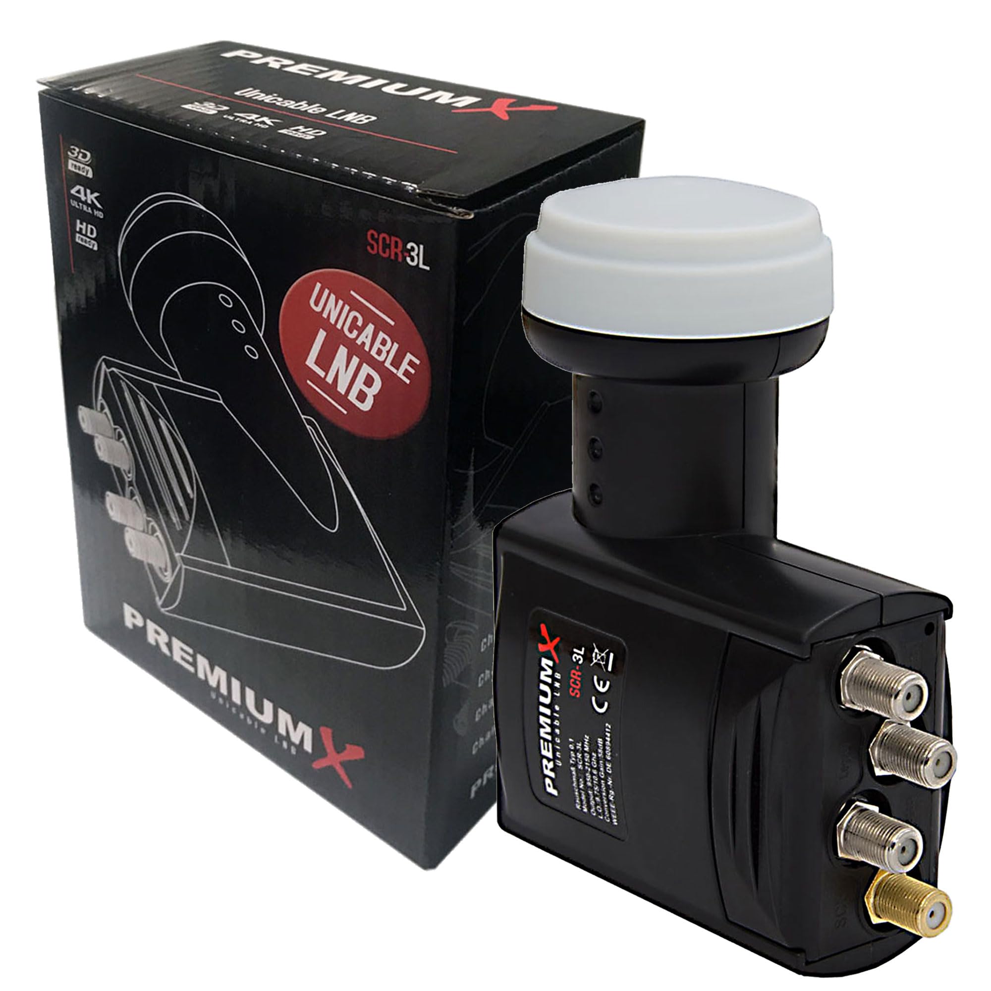 Premiumx SCR-3L SAT Unicable LNB 3 Legacy