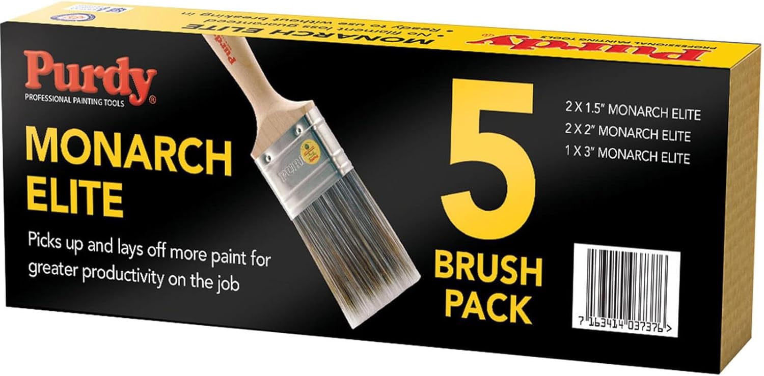 Purdy Set di pennelli neutri, misure miste